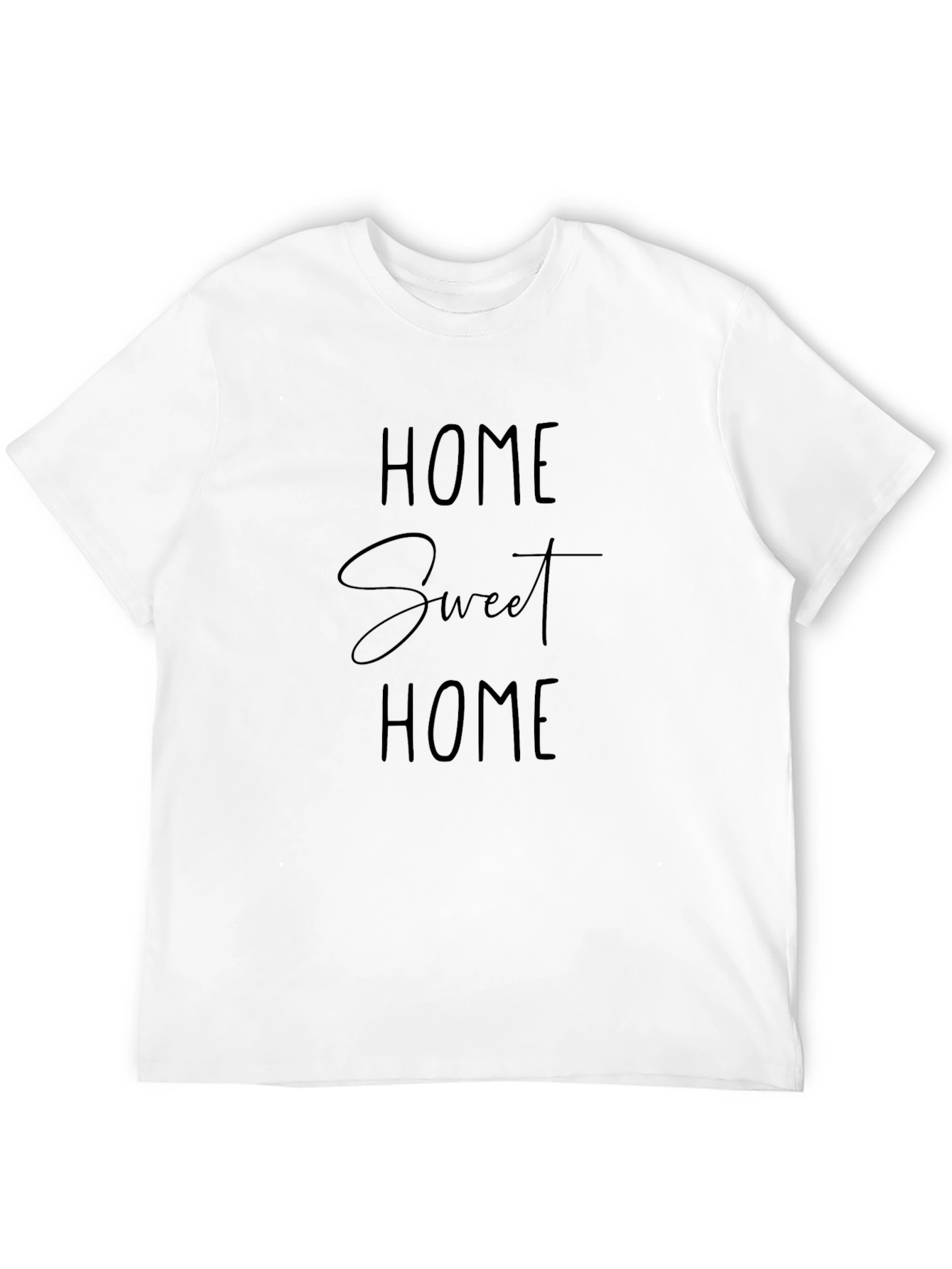 Home Sweet Home Black T-Shirt