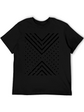 Geometric Pattern Tee - Modern Style