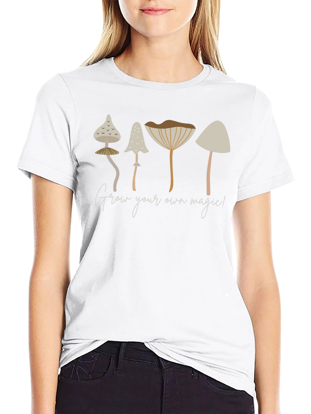 Grow Your Own Magic Mushroom Graphic T-Shirt