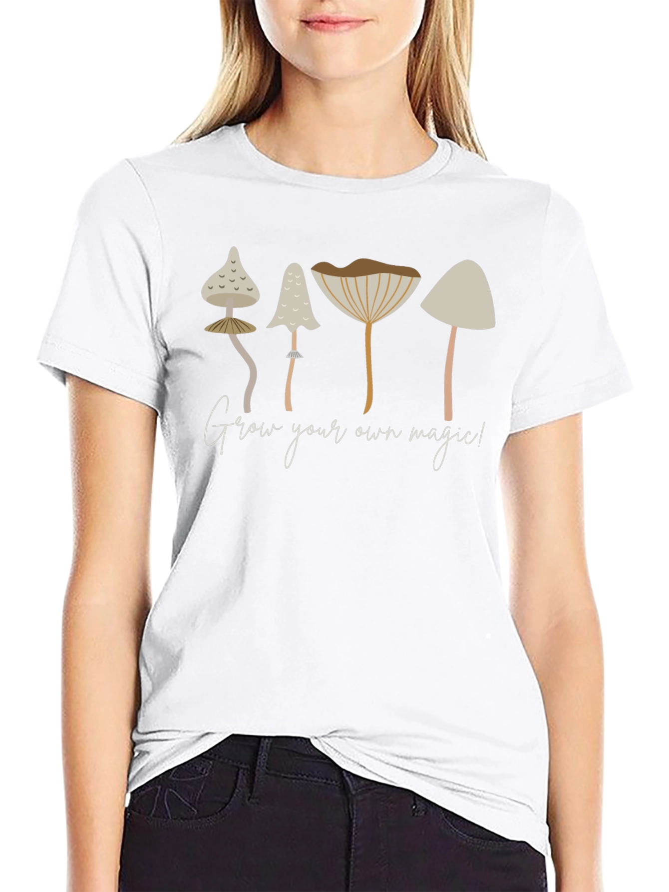Grow Your Own Magic Mushroom Graphic T-Shirt