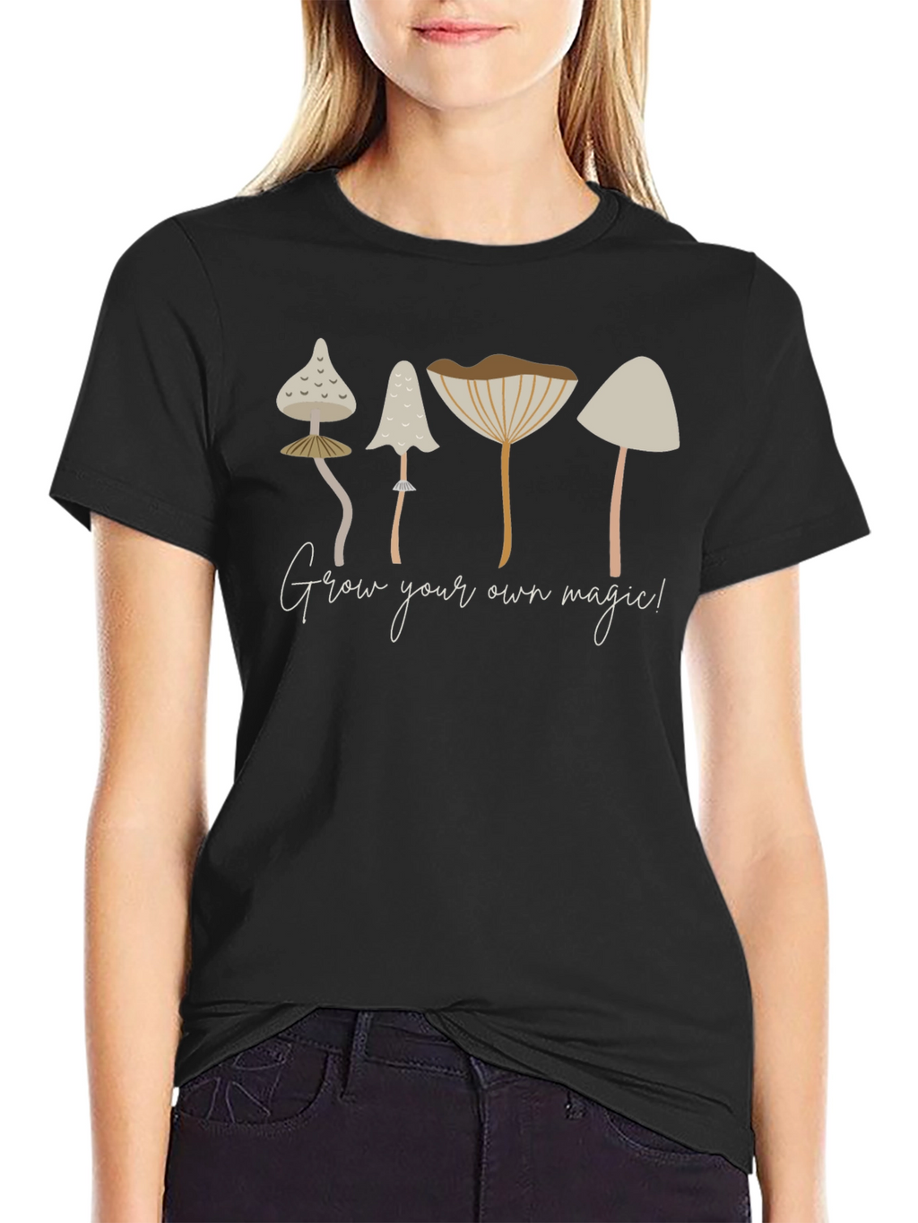Grow Your Own Magic Mushroom Graphic T-Shirt