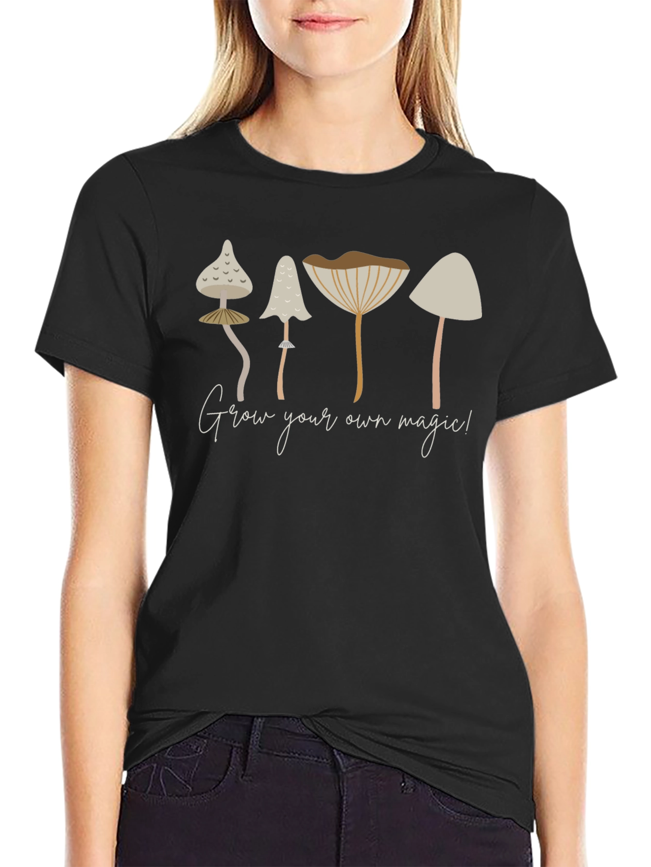 Grow Your Own Magic Mushroom Graphic T-Shirt