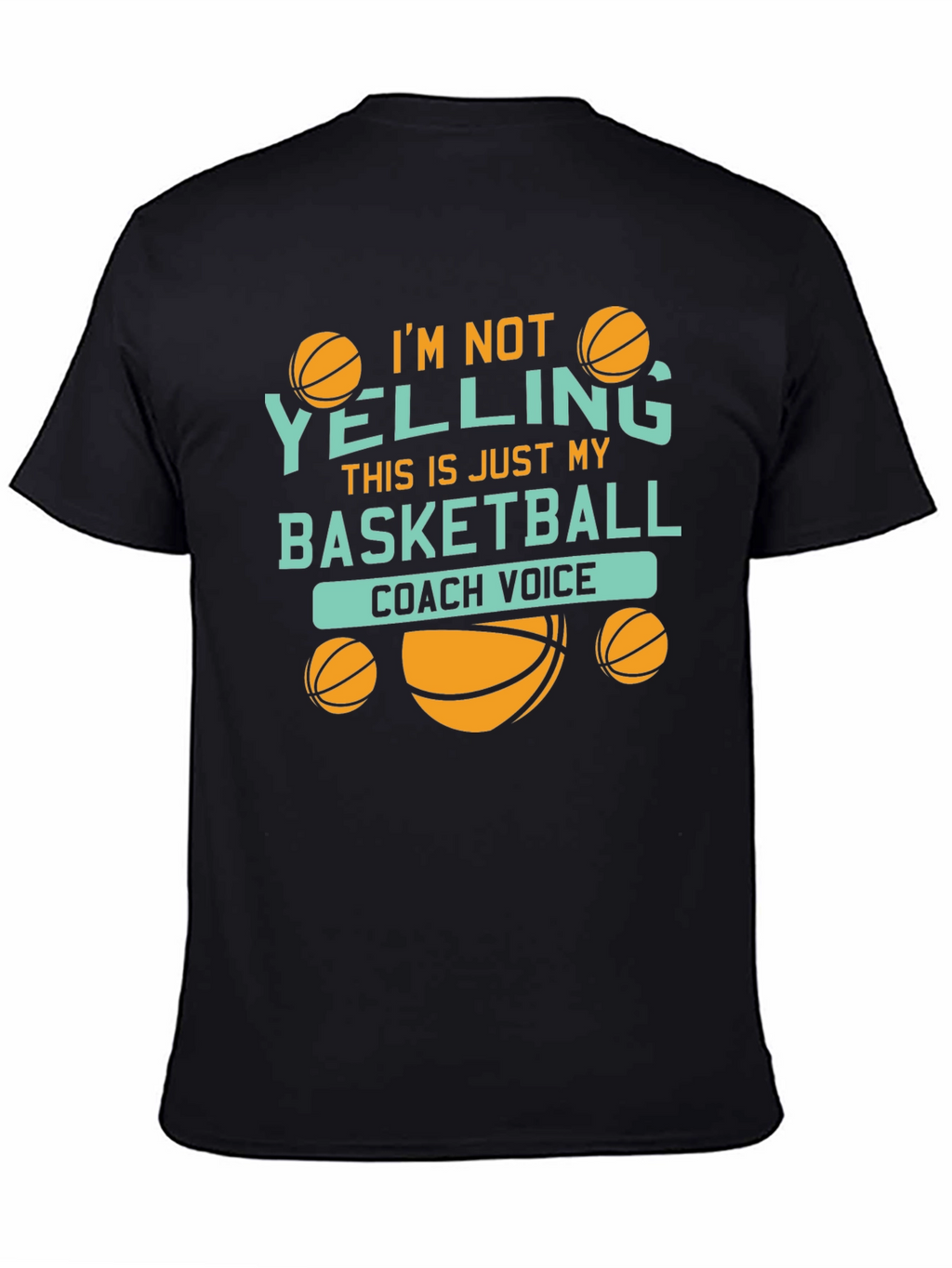Basketball Coach Voice Graphic Tee