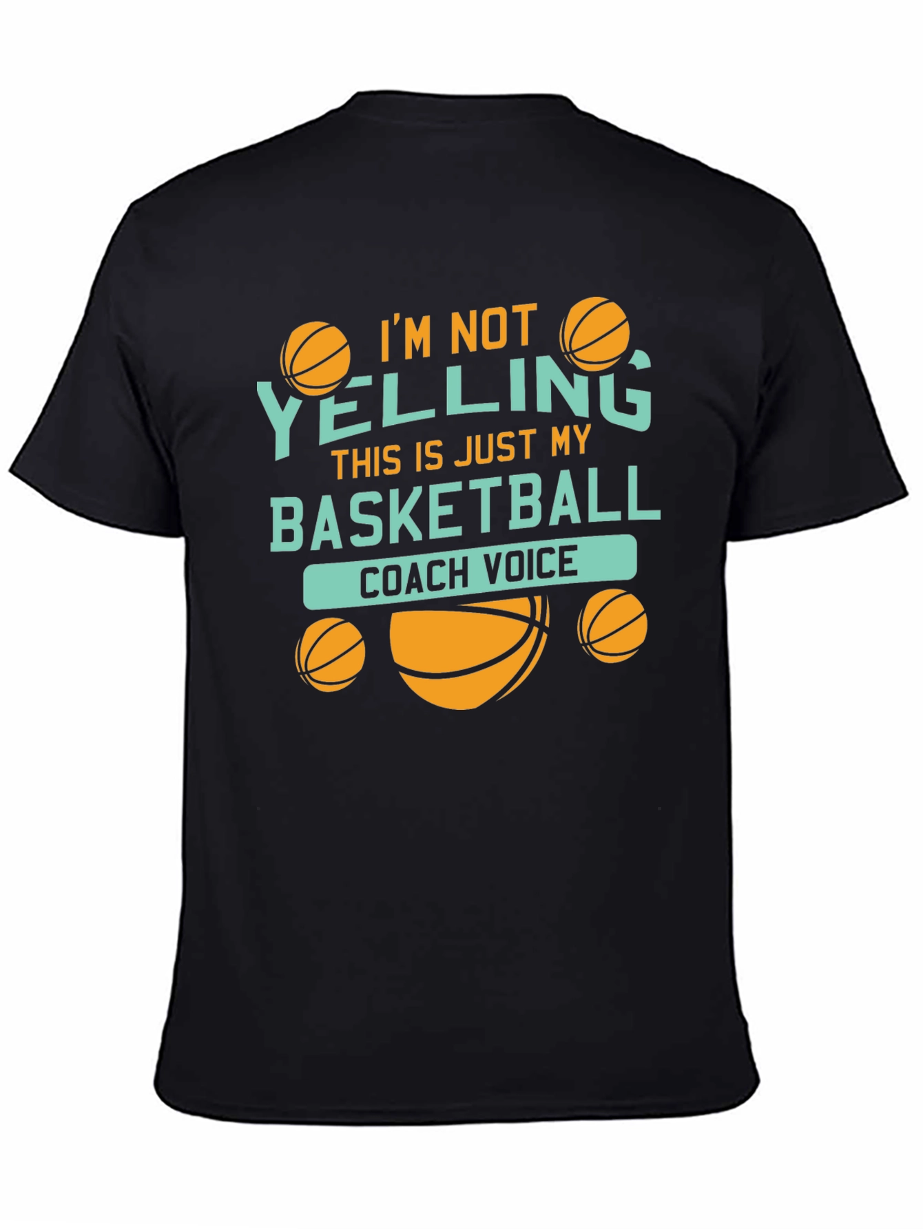 Basketball Coach Voice Graphic Tee