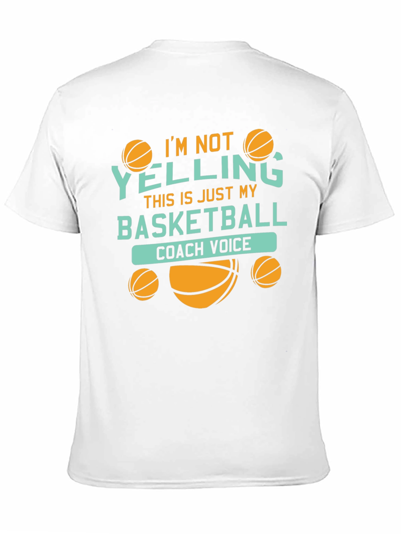 Basketball Coach Voice Graphic Tee