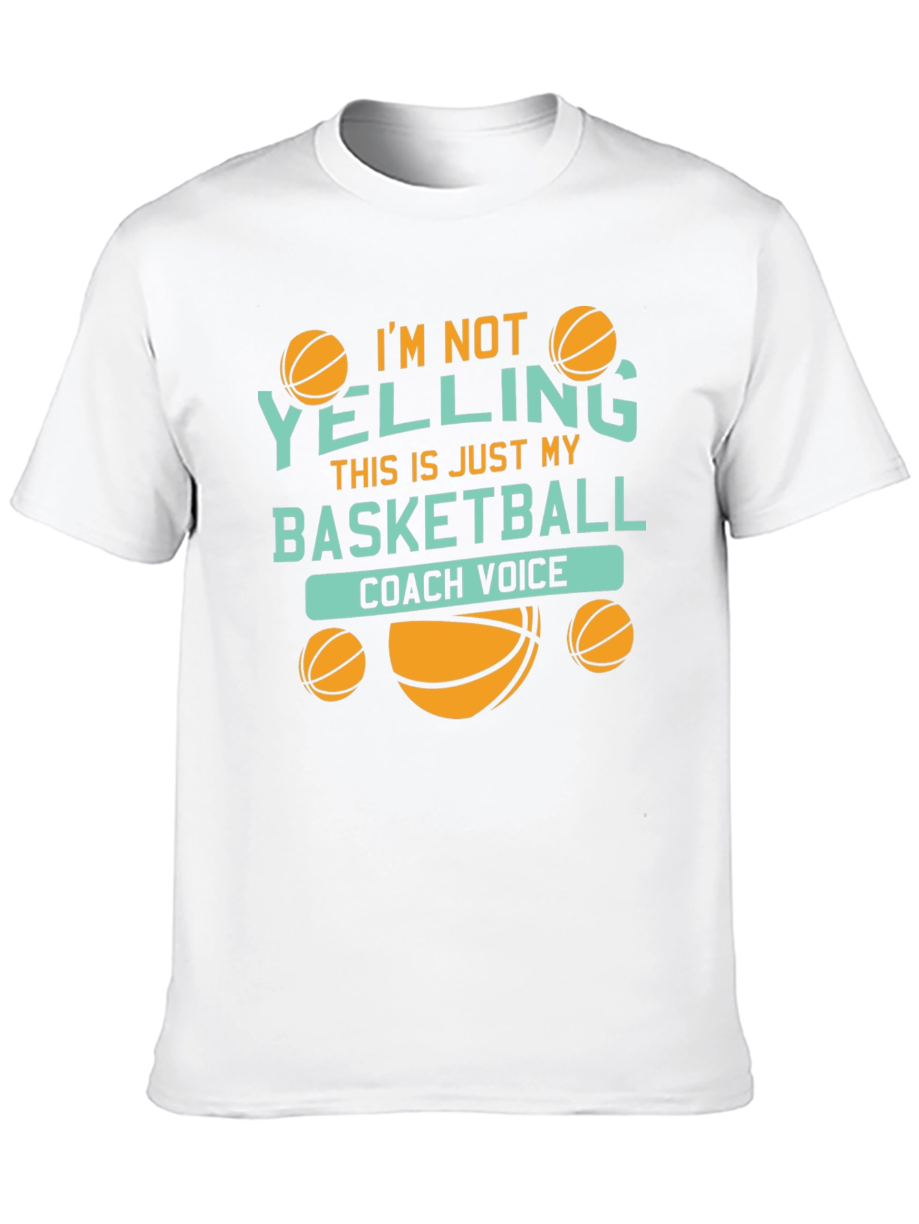 Basketball Coach Voice Graphic Tee