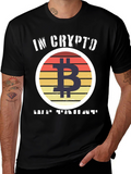 Bitcoin Crypto T-Shirt - In Crypto We Trust