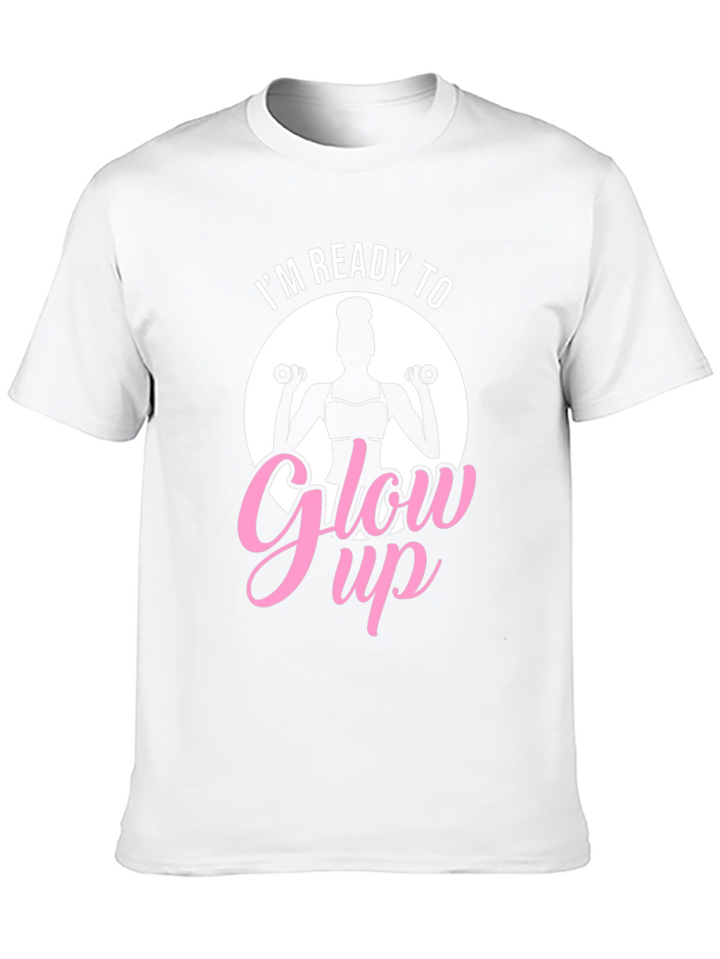 Im Ready To Glow Up Black T-Shirt