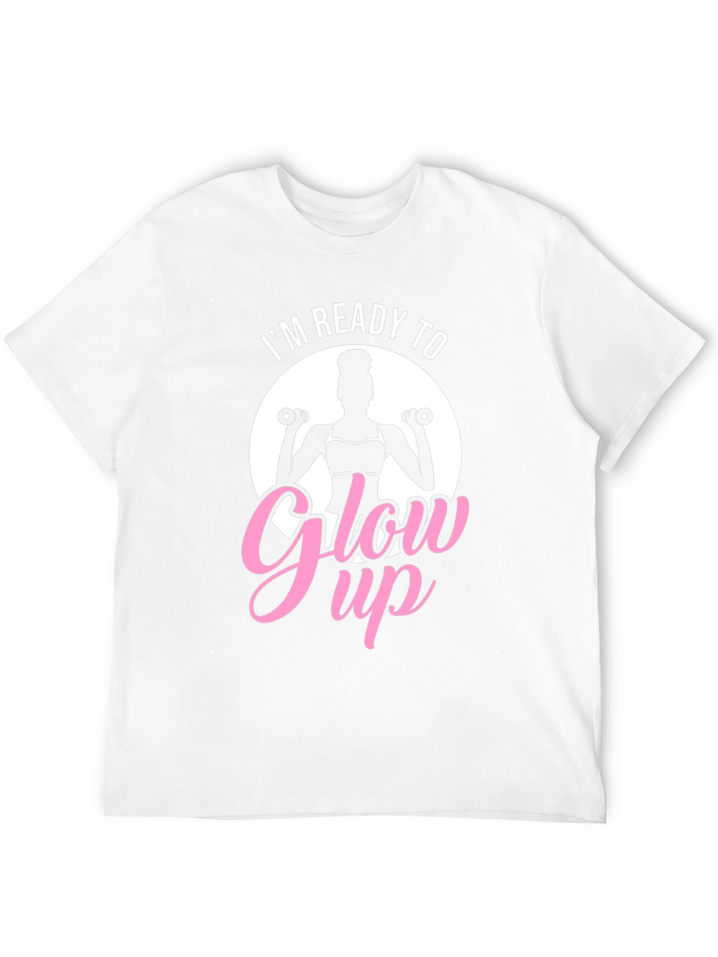 Im Ready To Glow Up Black T-Shirt