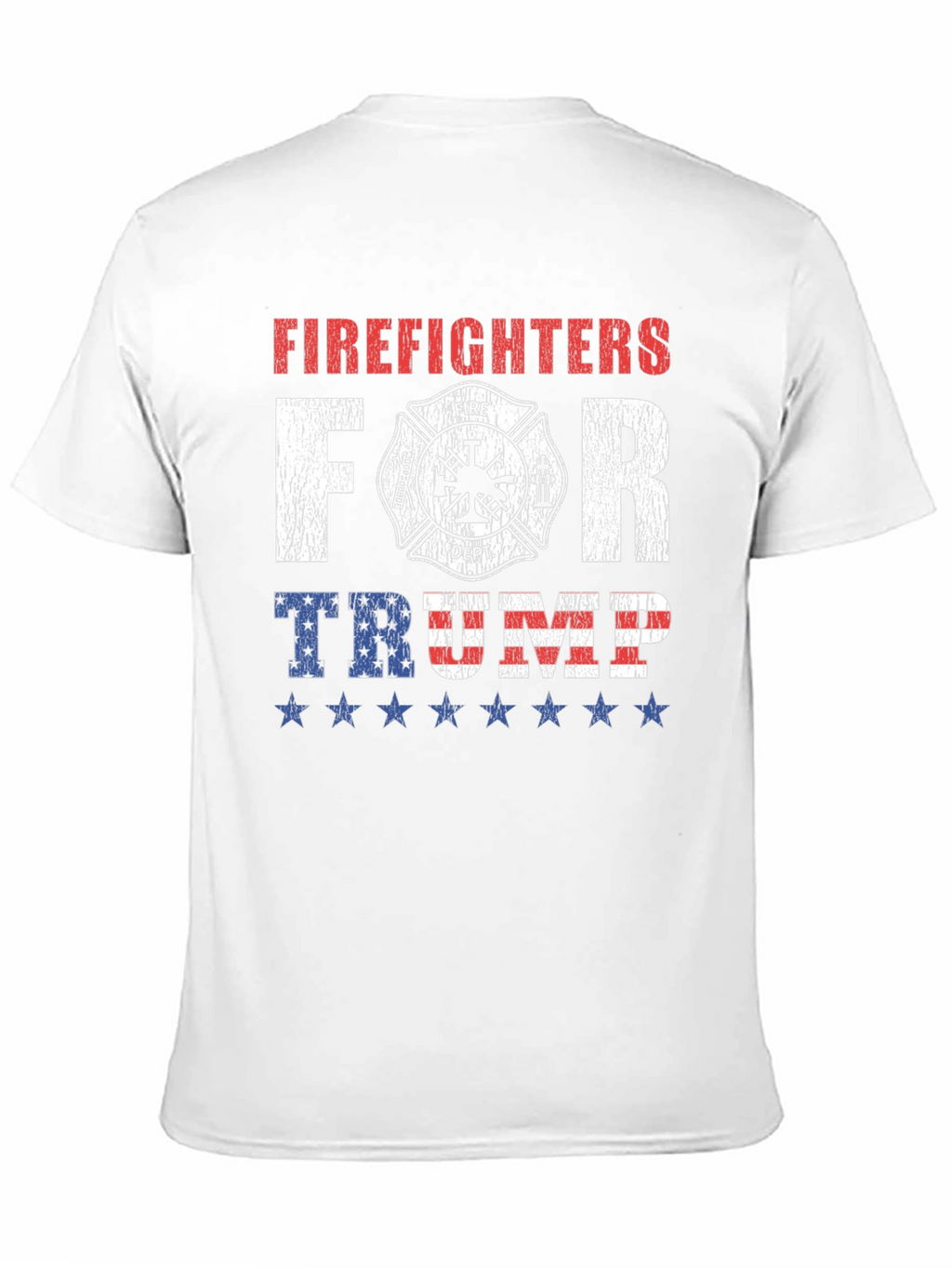 Firefighters For Trump Graphic T-Shirt