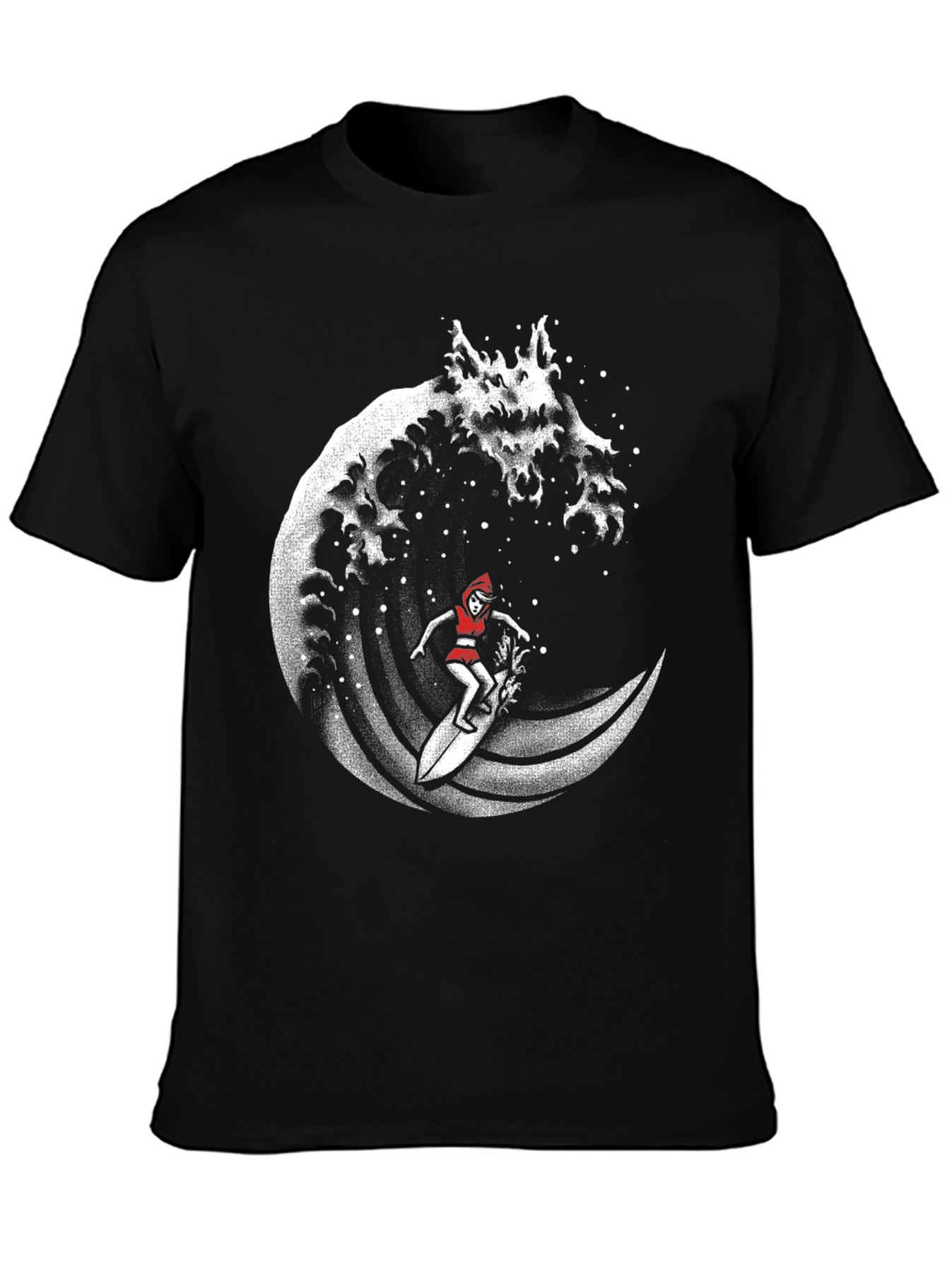 Surfing Little Red Riding Hood T-Shirt