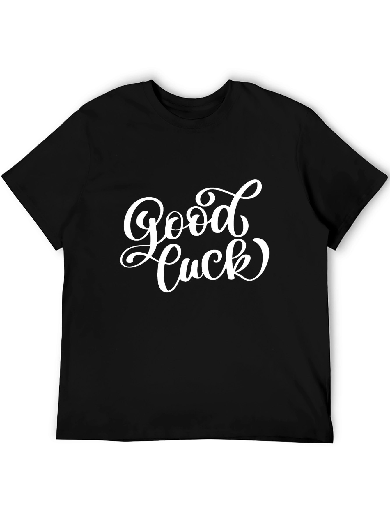Good Luck Graphic Tee - Stylish Casual Wear