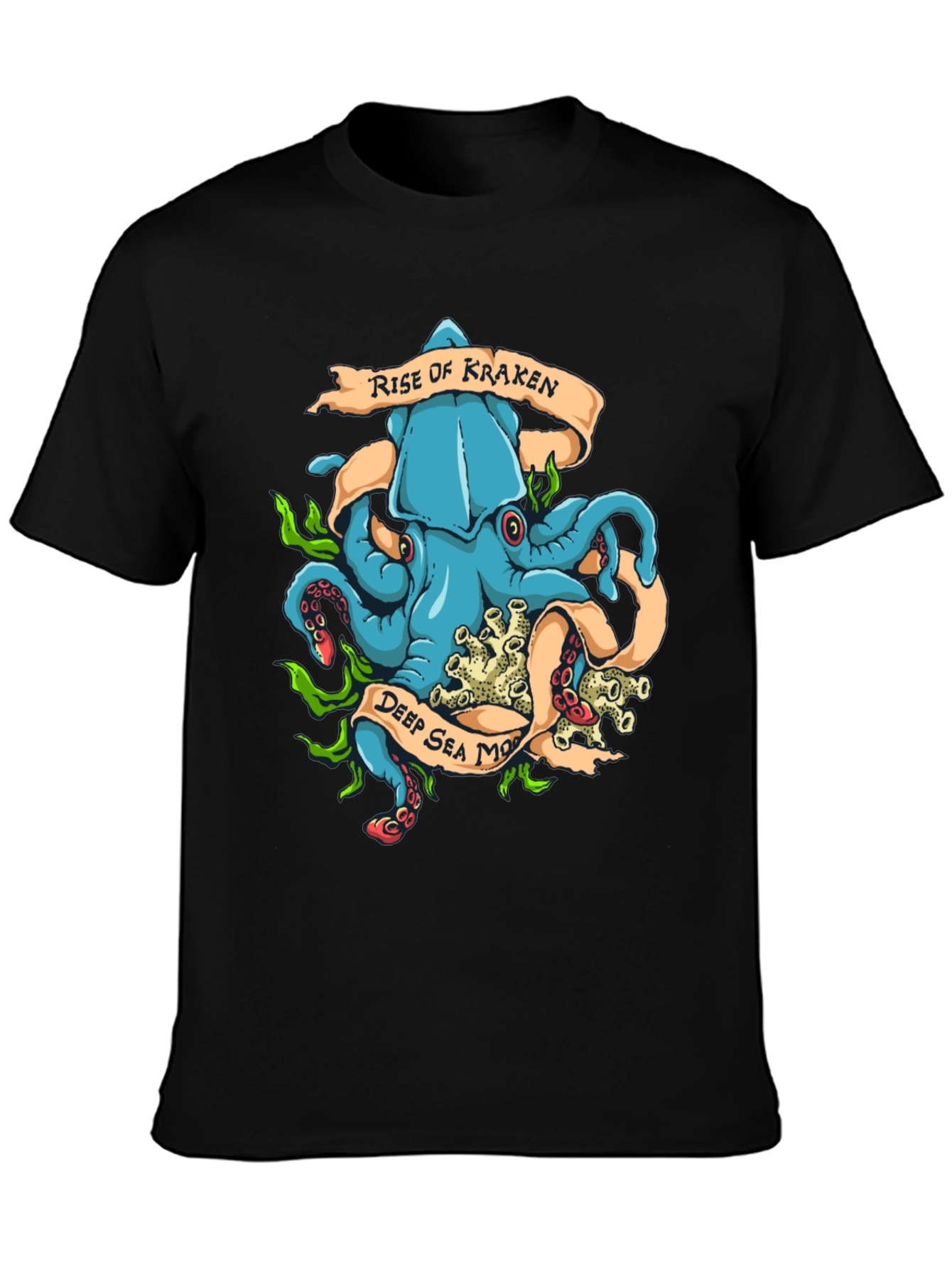Rise of Kraken T-Shirt - Deep Sea Monster