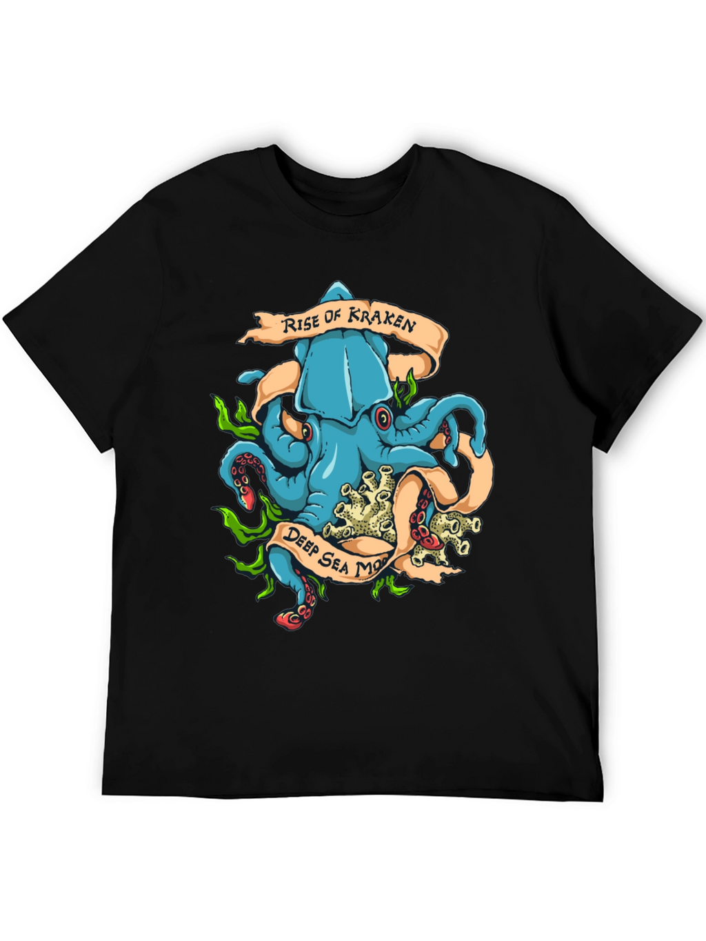 Rise of Kraken T-Shirt - Deep Sea Monster