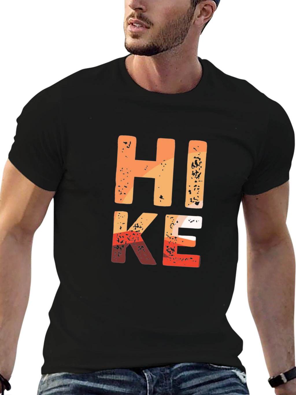 Hike Graphic Tee - Adventure Ready Black T-Shirt