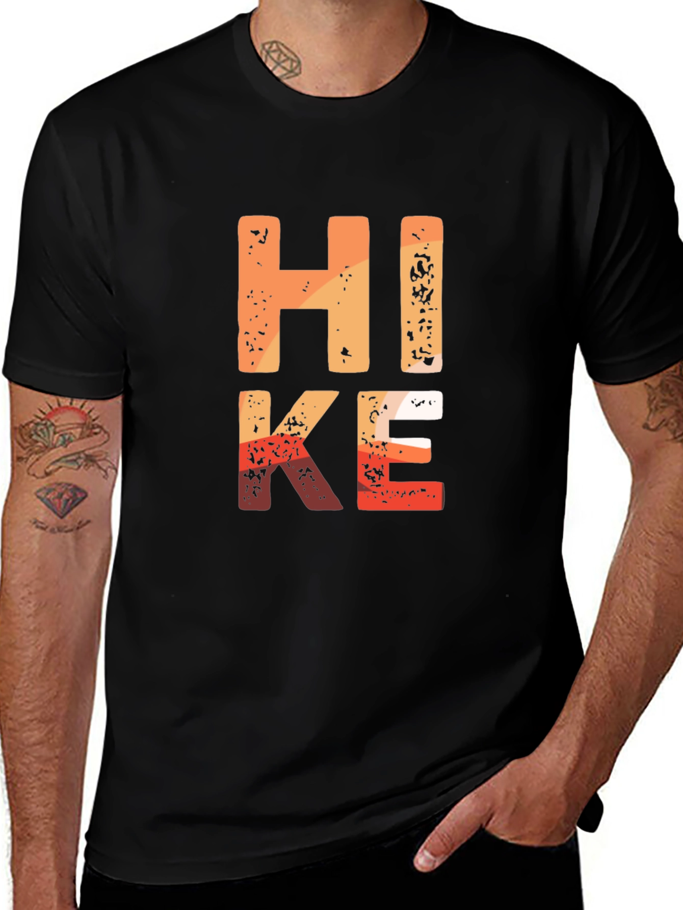 Hike Graphic Tee - Adventure Ready Black T-Shirt