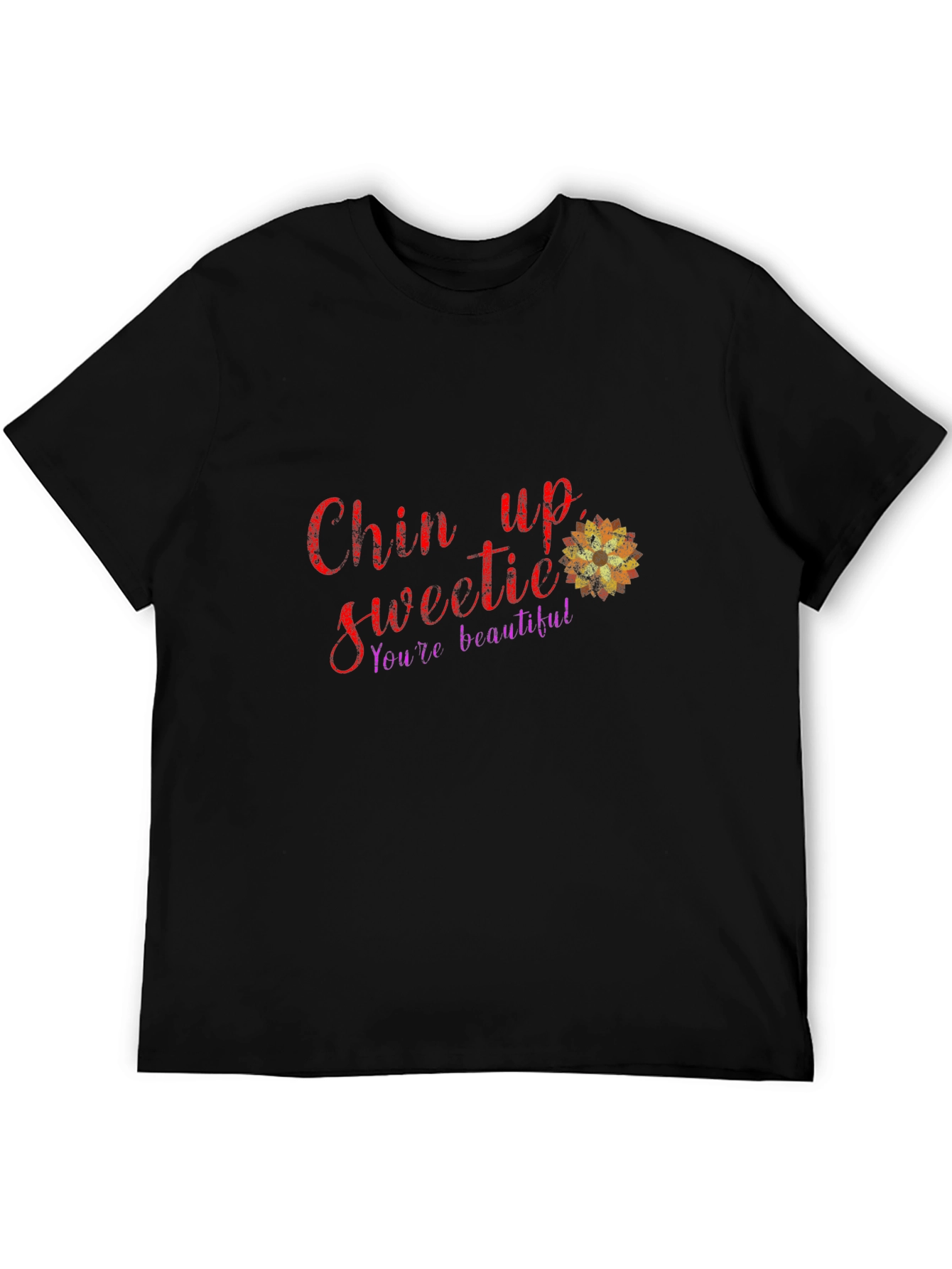 Chin Up Sweetie Graphic T-Shirt - Encouragement Tee