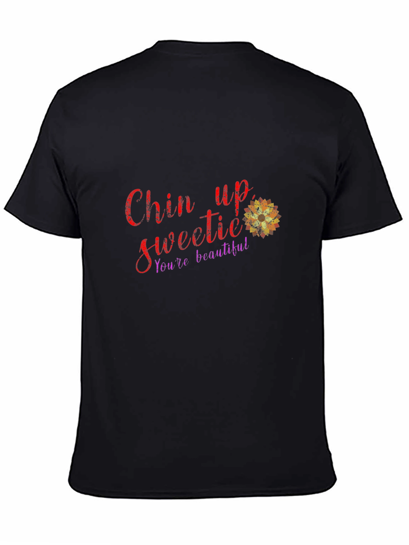 Chin Up Sweetie Graphic T-Shirt - Encouragement Tee