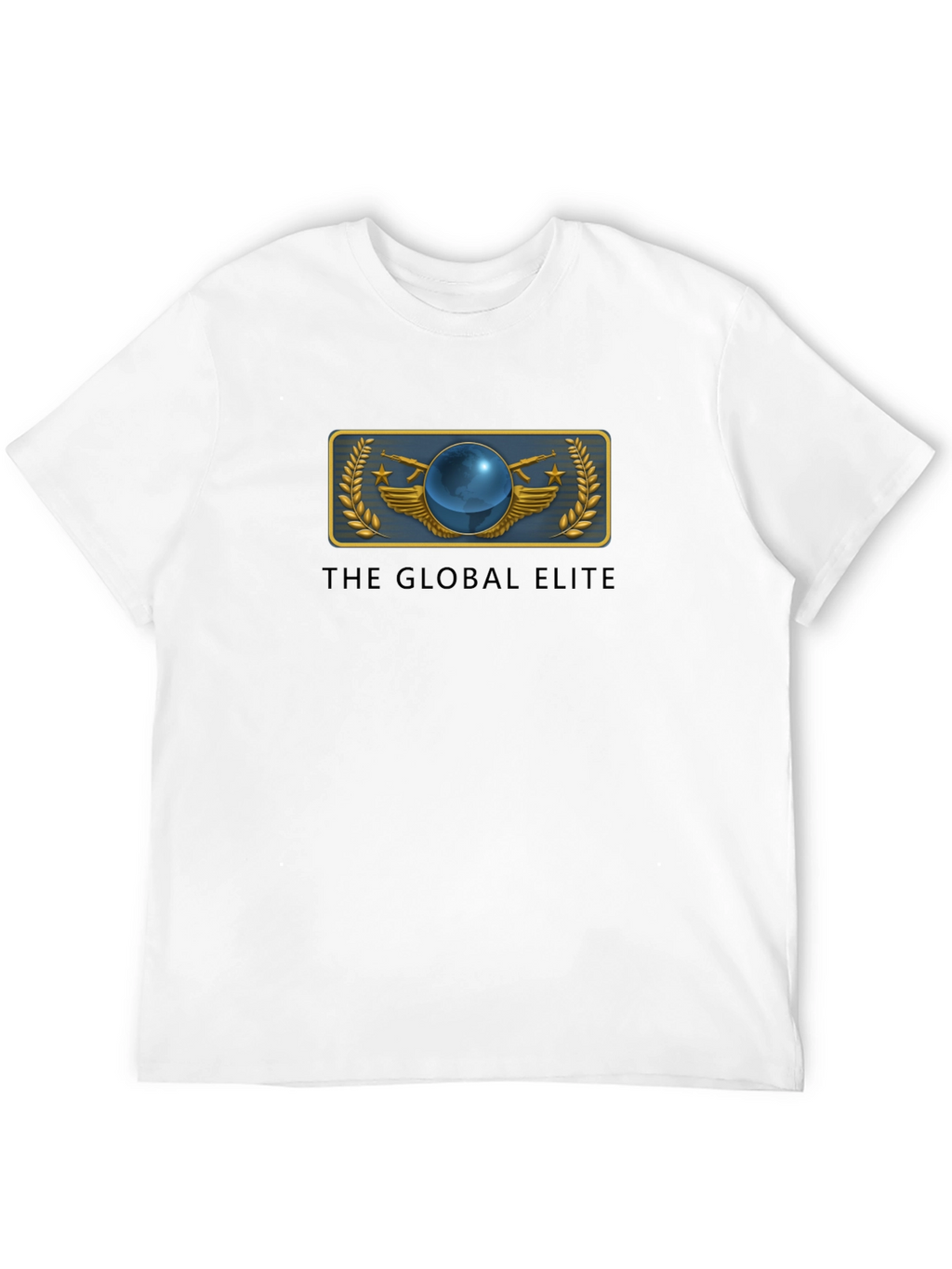 Global Elite Graphic T-Shirt - Black Cotton Tee