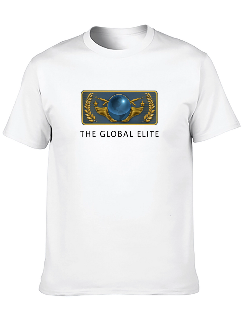 Global Elite Graphic T-Shirt - Black Cotton Tee