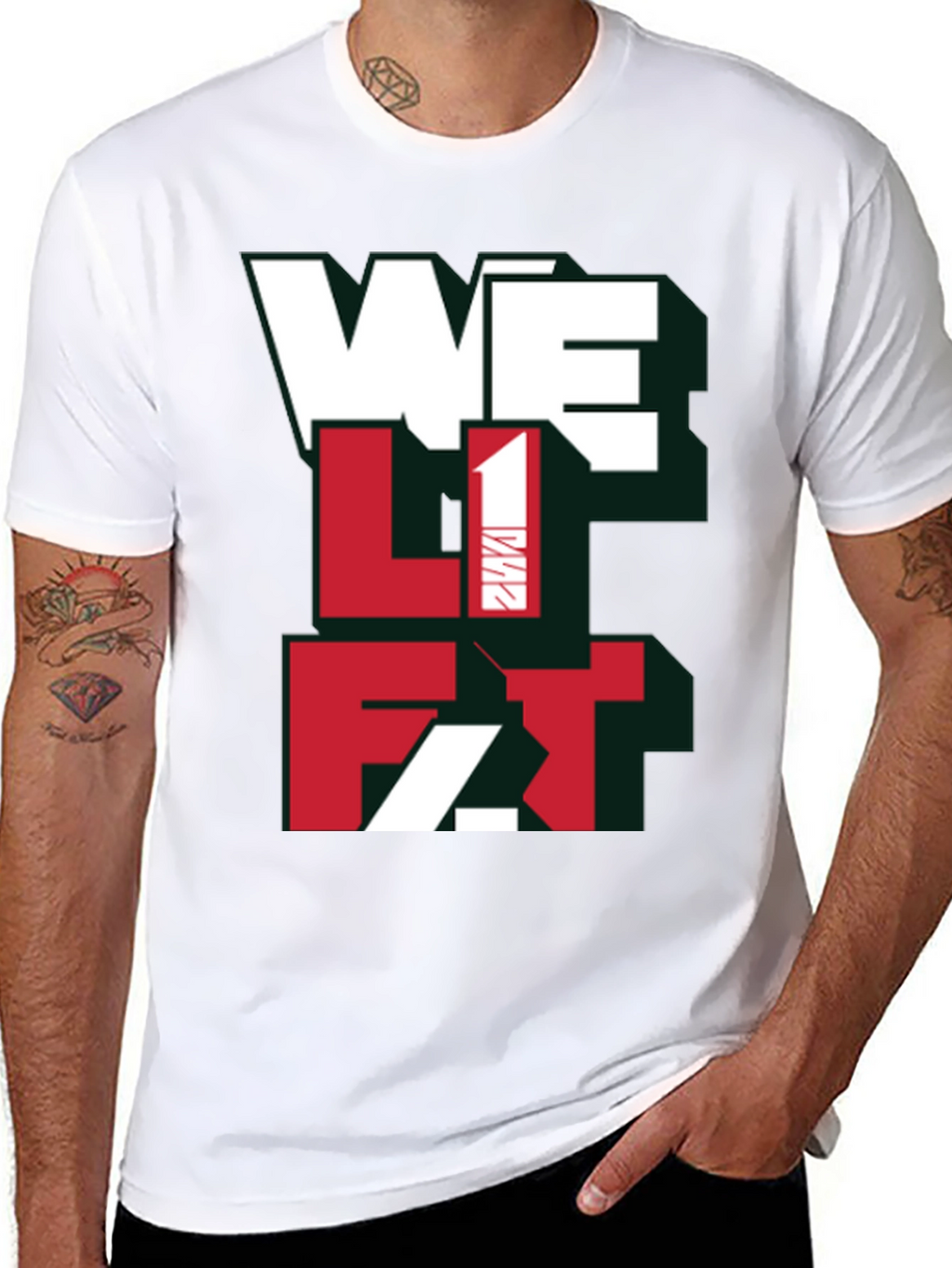 We Lift T-Shirt - Gym Fitness Apparel