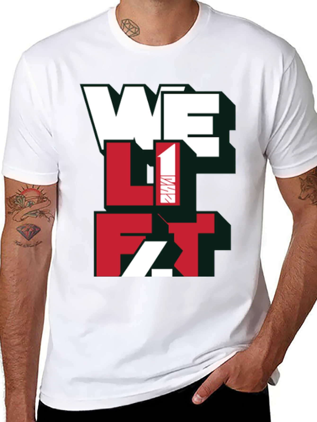 We Lift T-Shirt - Gym Fitness Apparel
