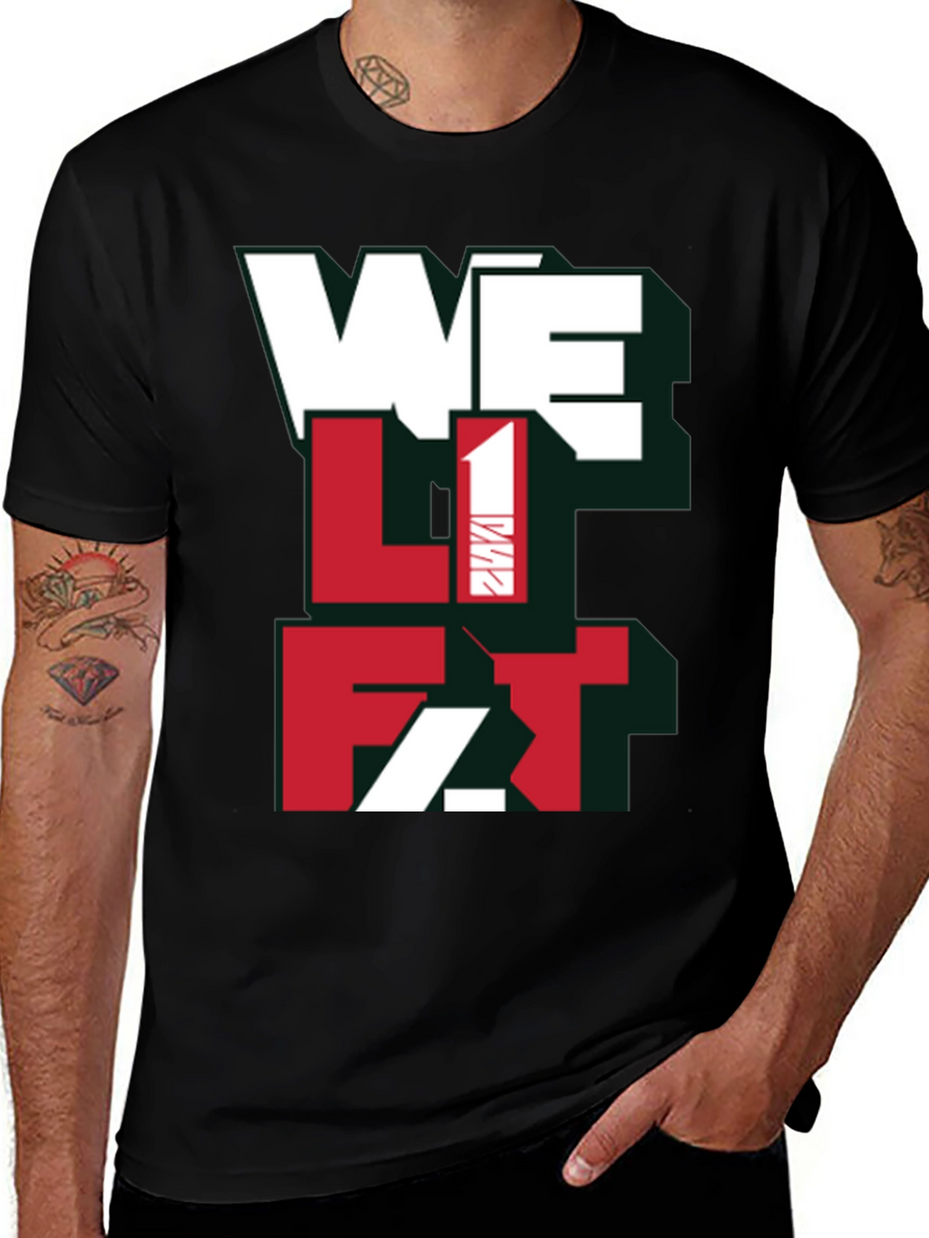 We Lift T-Shirt - Gym Fitness Apparel
