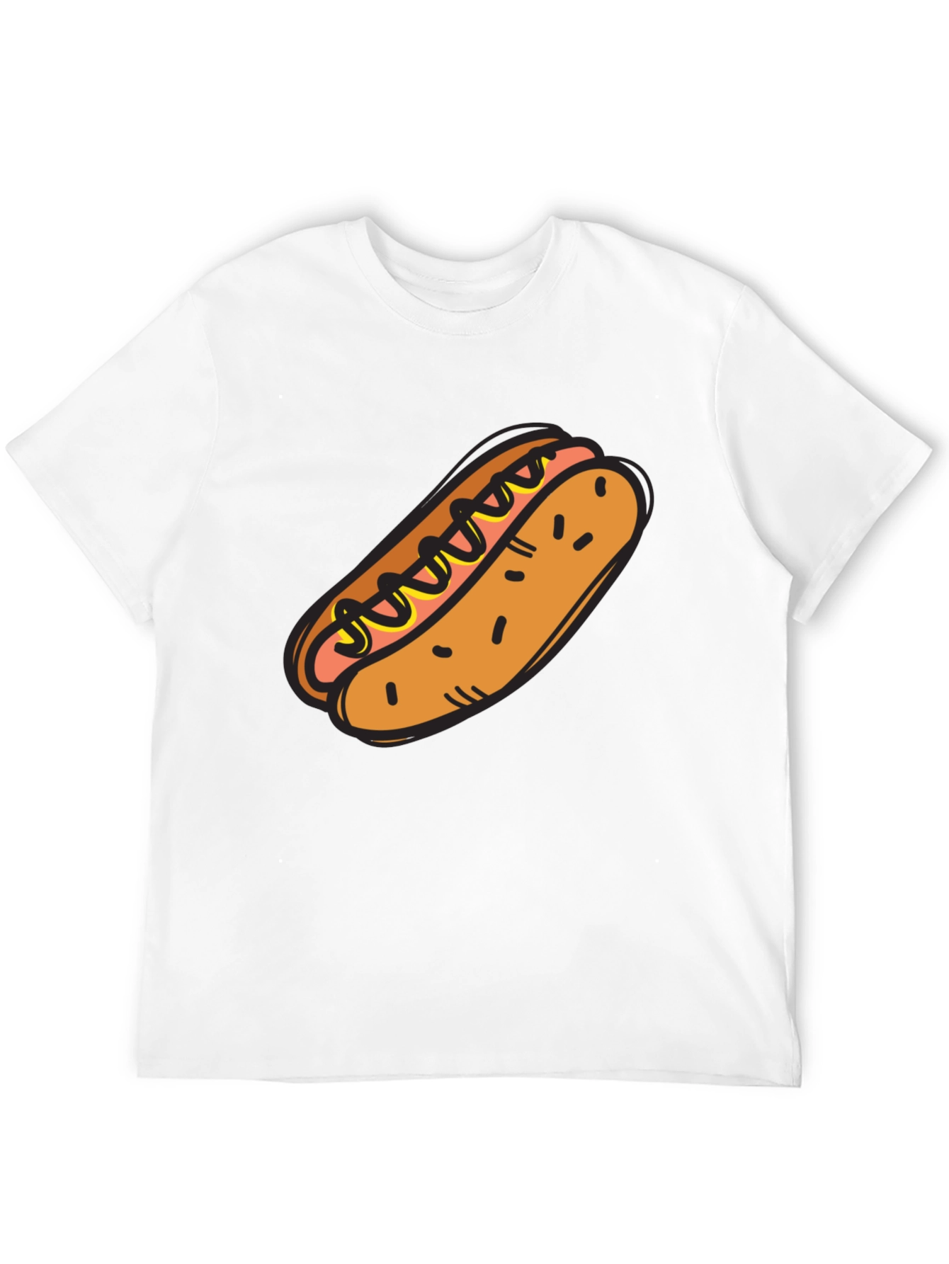 Hot Dog Graphic Tee - Novelty T-Shirt