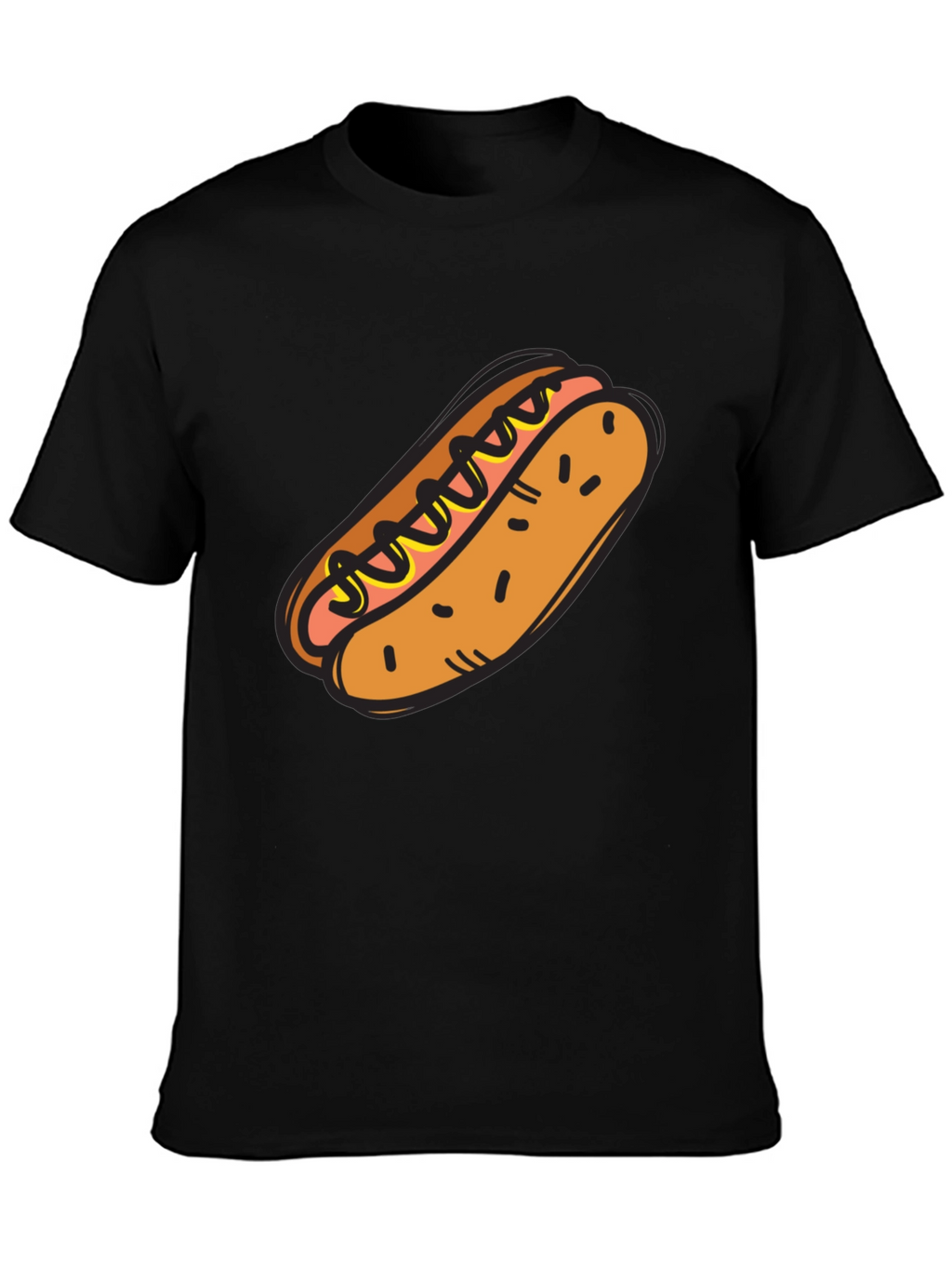 Hot Dog Graphic Tee - Novelty T-Shirt