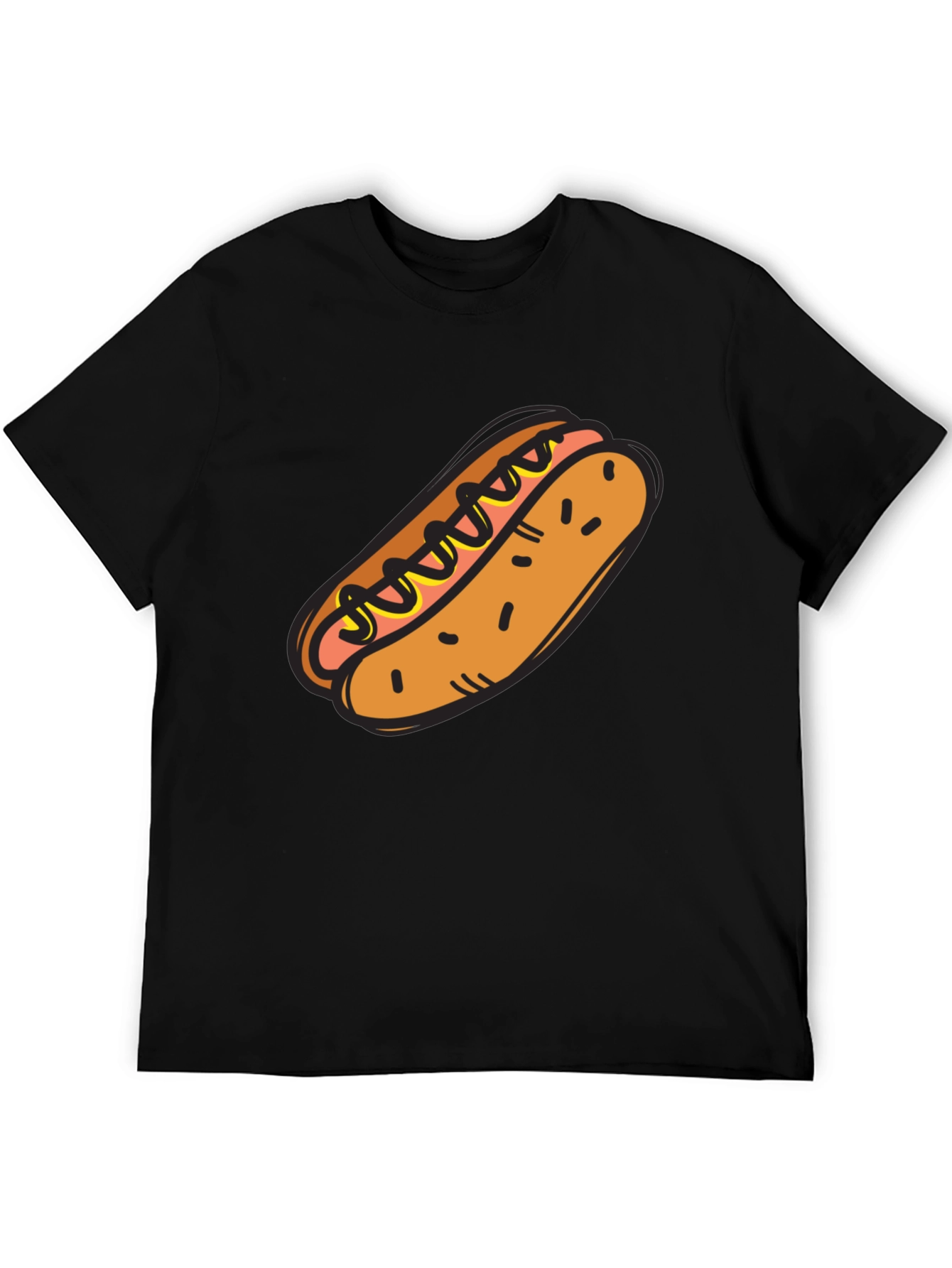 Hot Dog Graphic Tee - Novelty T-Shirt