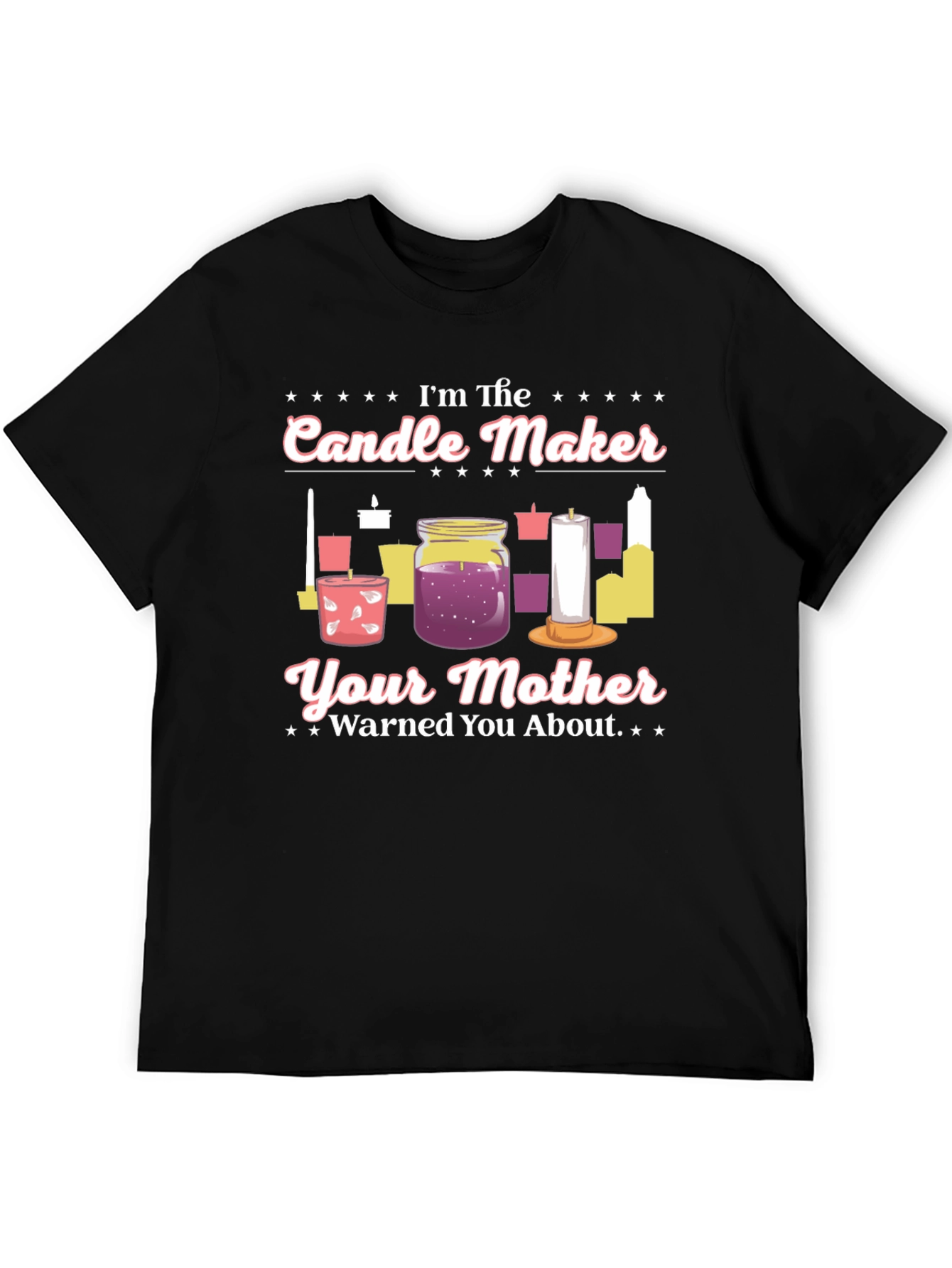 Candle Maker T-Shirt - Novelty Graphic Tee