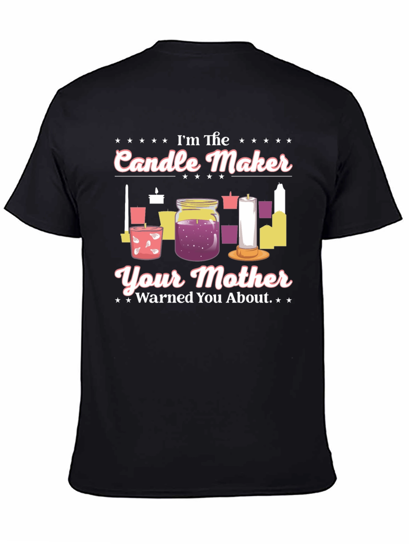 Candle Maker T-Shirt - Novelty Graphic Tee