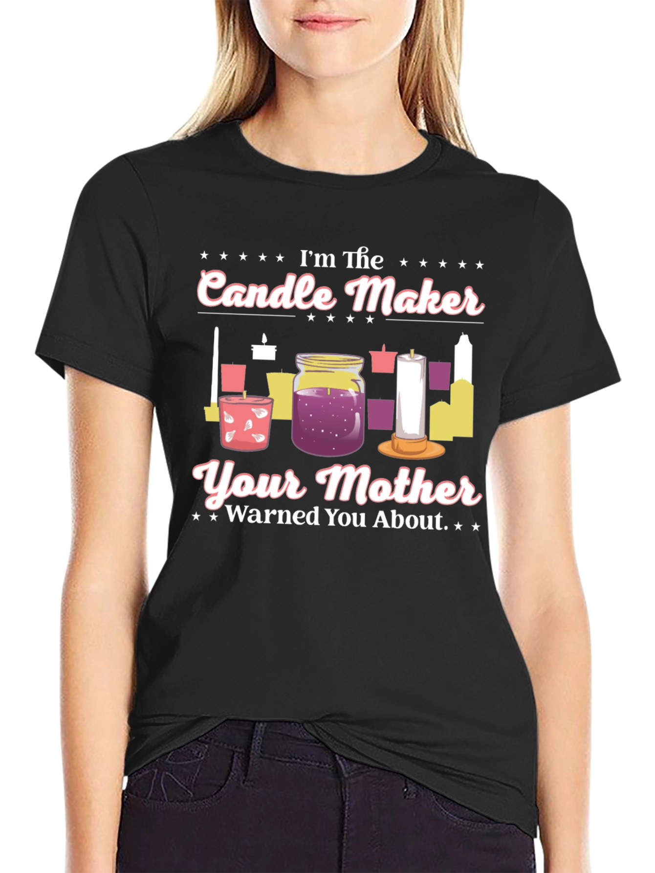 Candle Maker T-Shirt - Novelty Graphic Tee