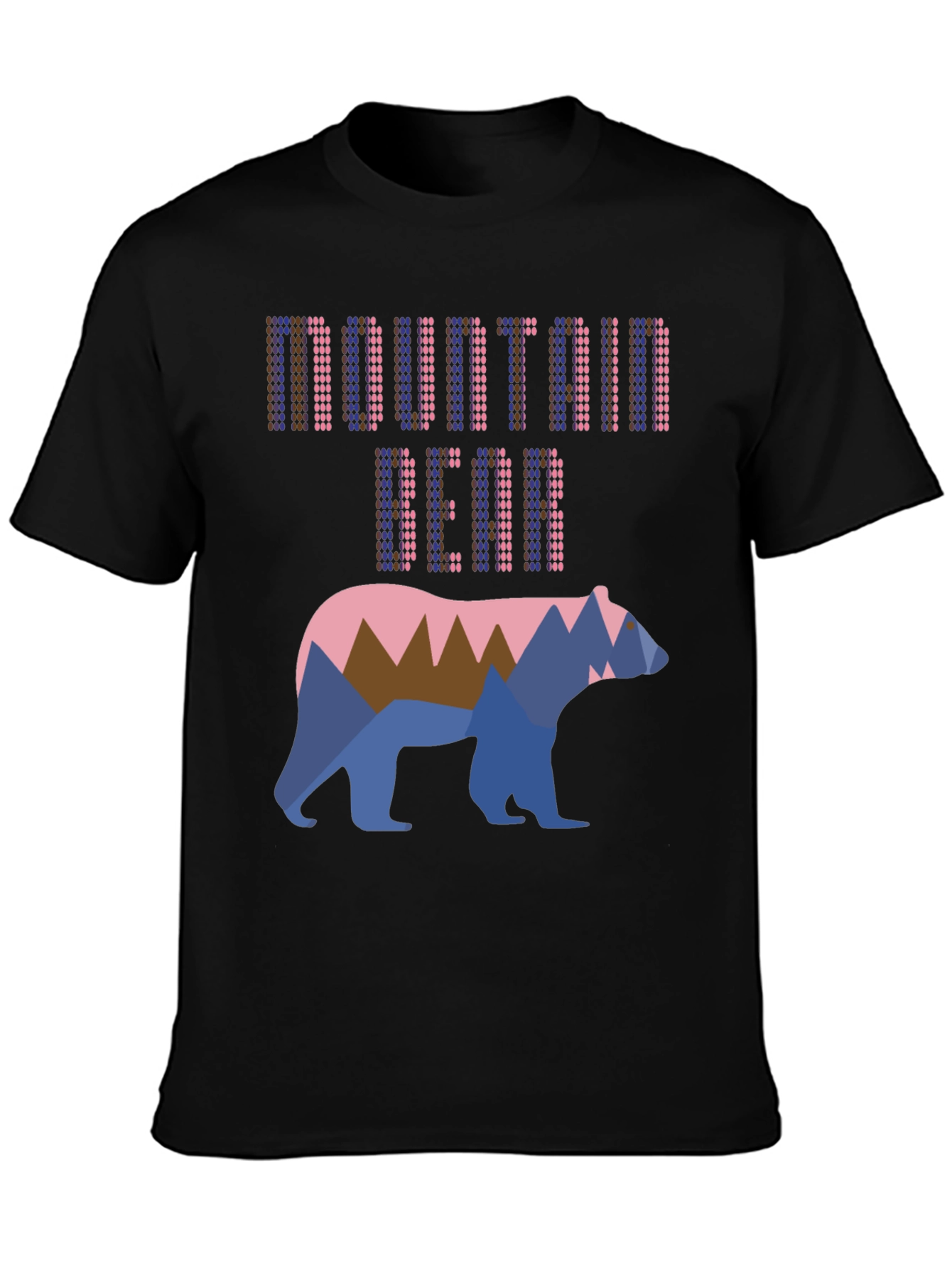Mountain Bear Graphic T-Shirt - Cool Outdoor Design