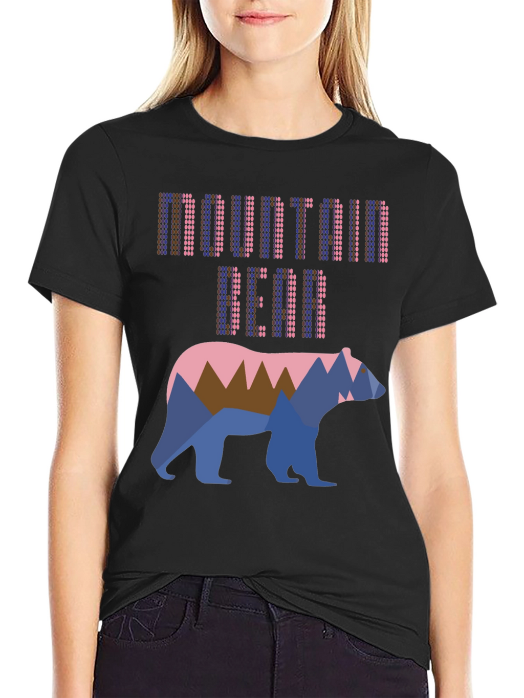 Mountain Bear Graphic T-Shirt - Cool Outdoor Design
