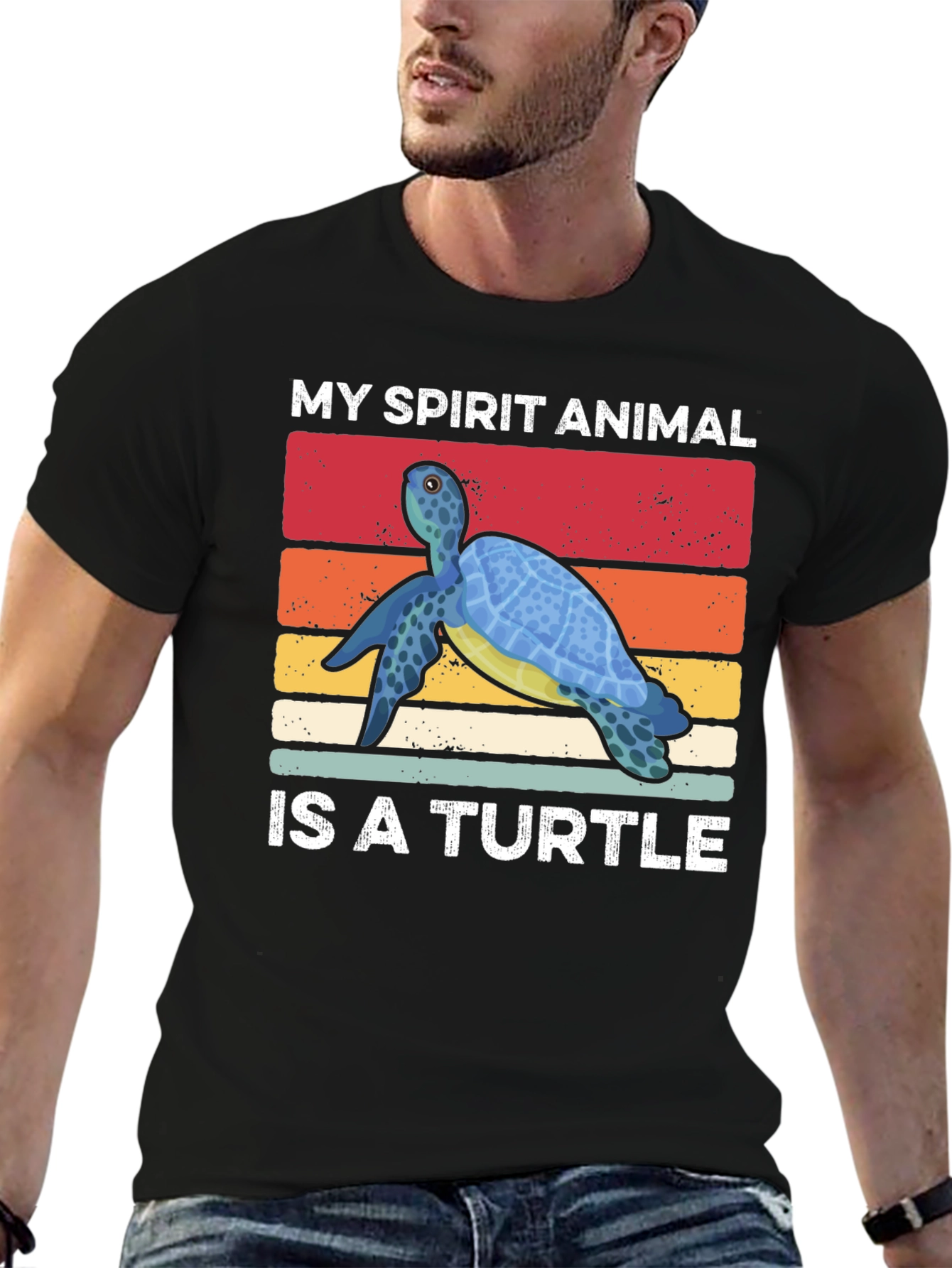 My Spirit Animal is a Turtle Graphic Tee