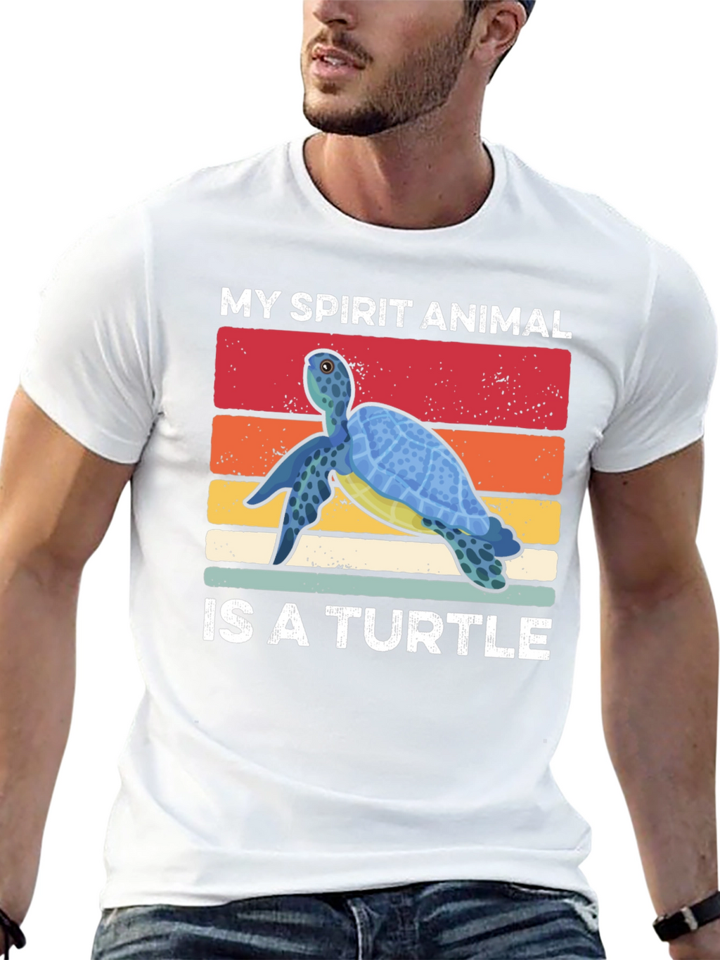 My Spirit Animal is a Turtle Graphic Tee
