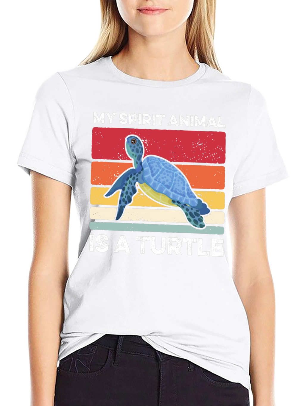 My Spirit Animal is a Turtle Graphic Tee