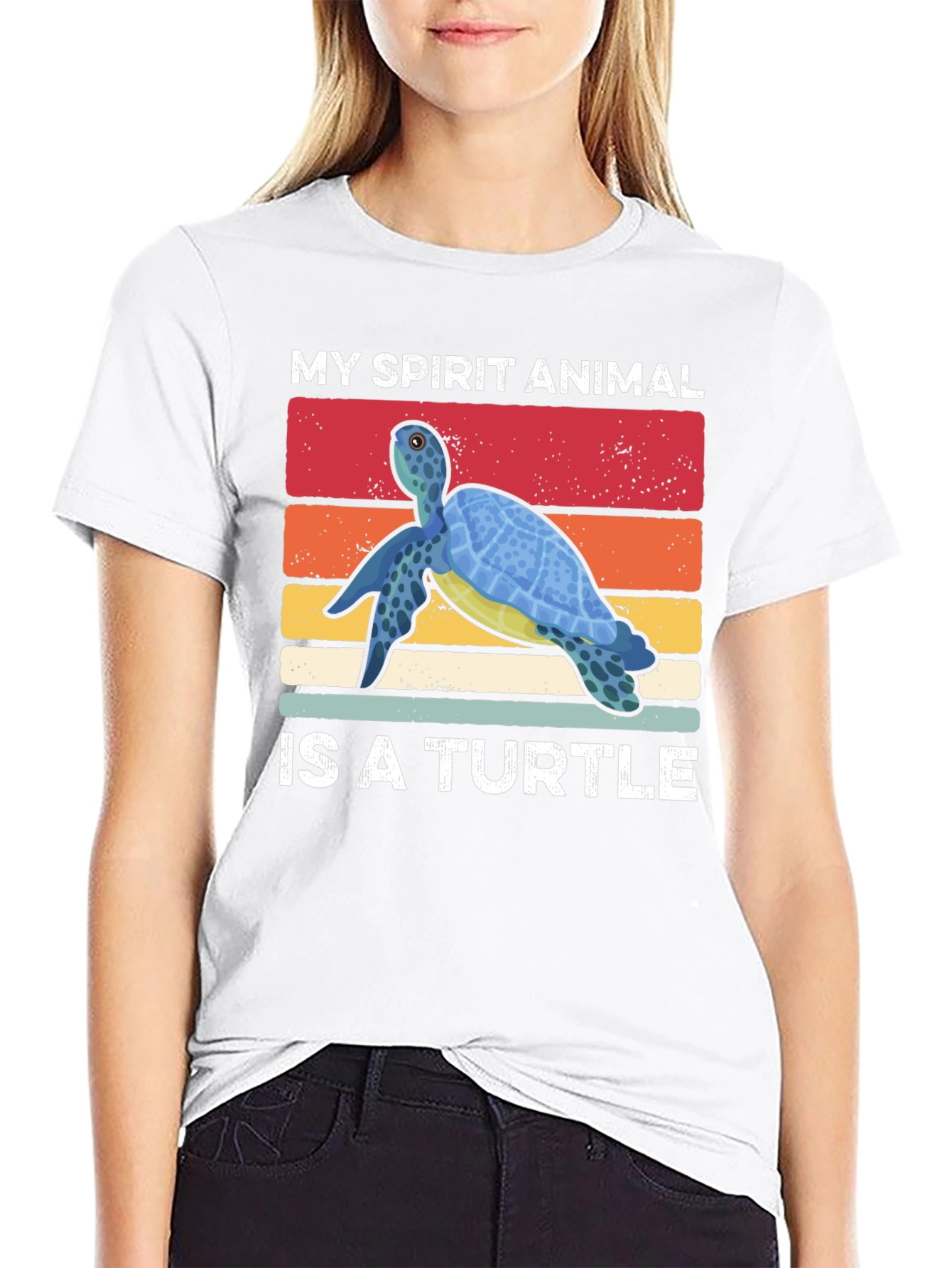 My Spirit Animal is a Turtle Graphic Tee