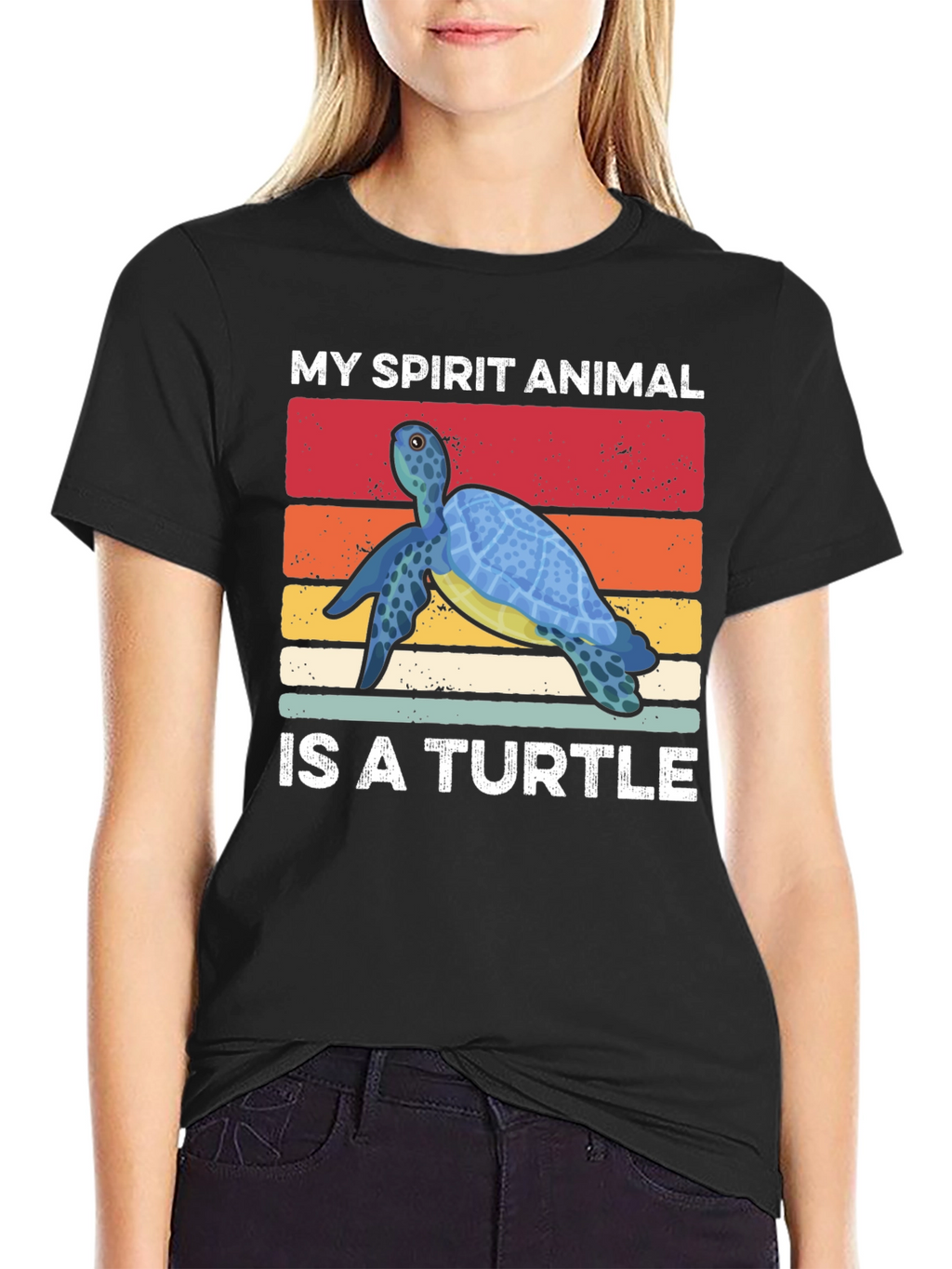 My Spirit Animal is a Turtle Graphic Tee