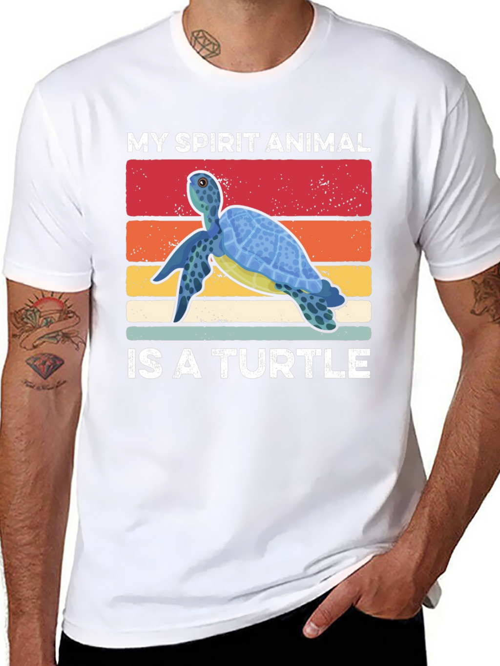 My Spirit Animal is a Turtle Graphic Tee