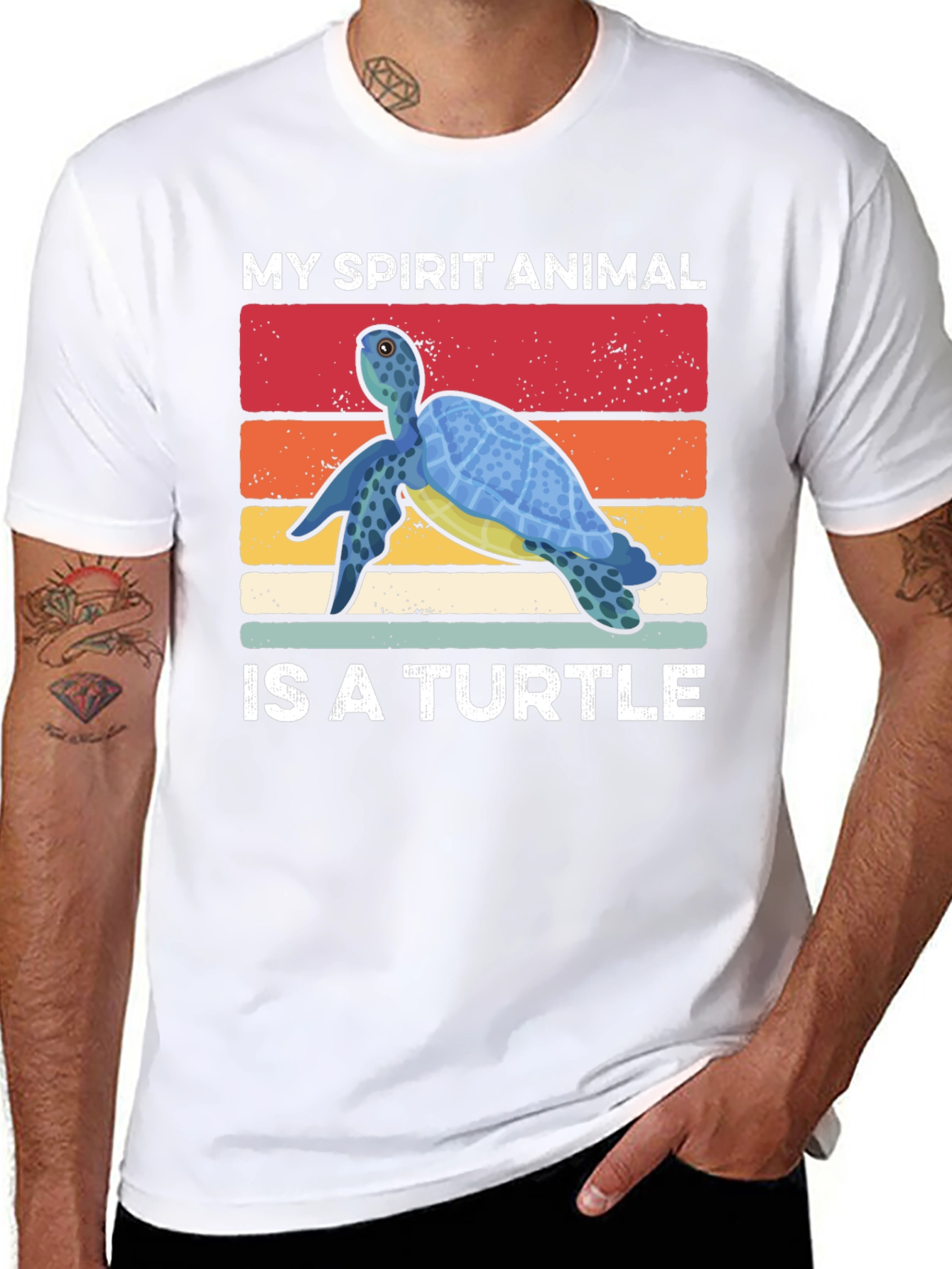 My Spirit Animal is a Turtle Graphic Tee