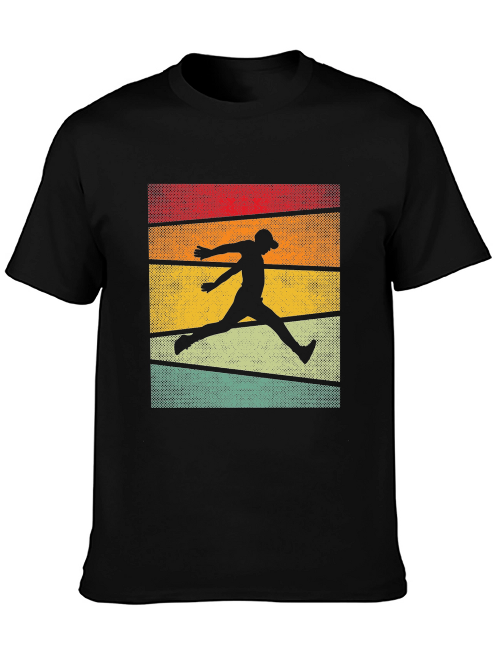 Retro Runner Graphic T-Shirt