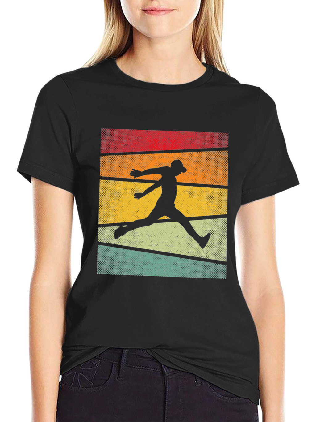 Retro Runner Graphic T-Shirt