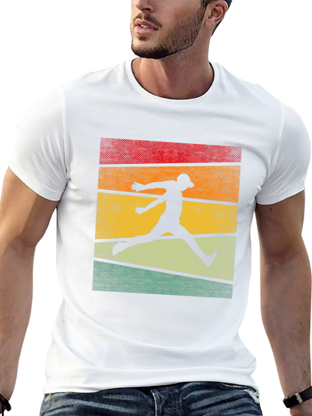 Retro Runner Graphic T-Shirt