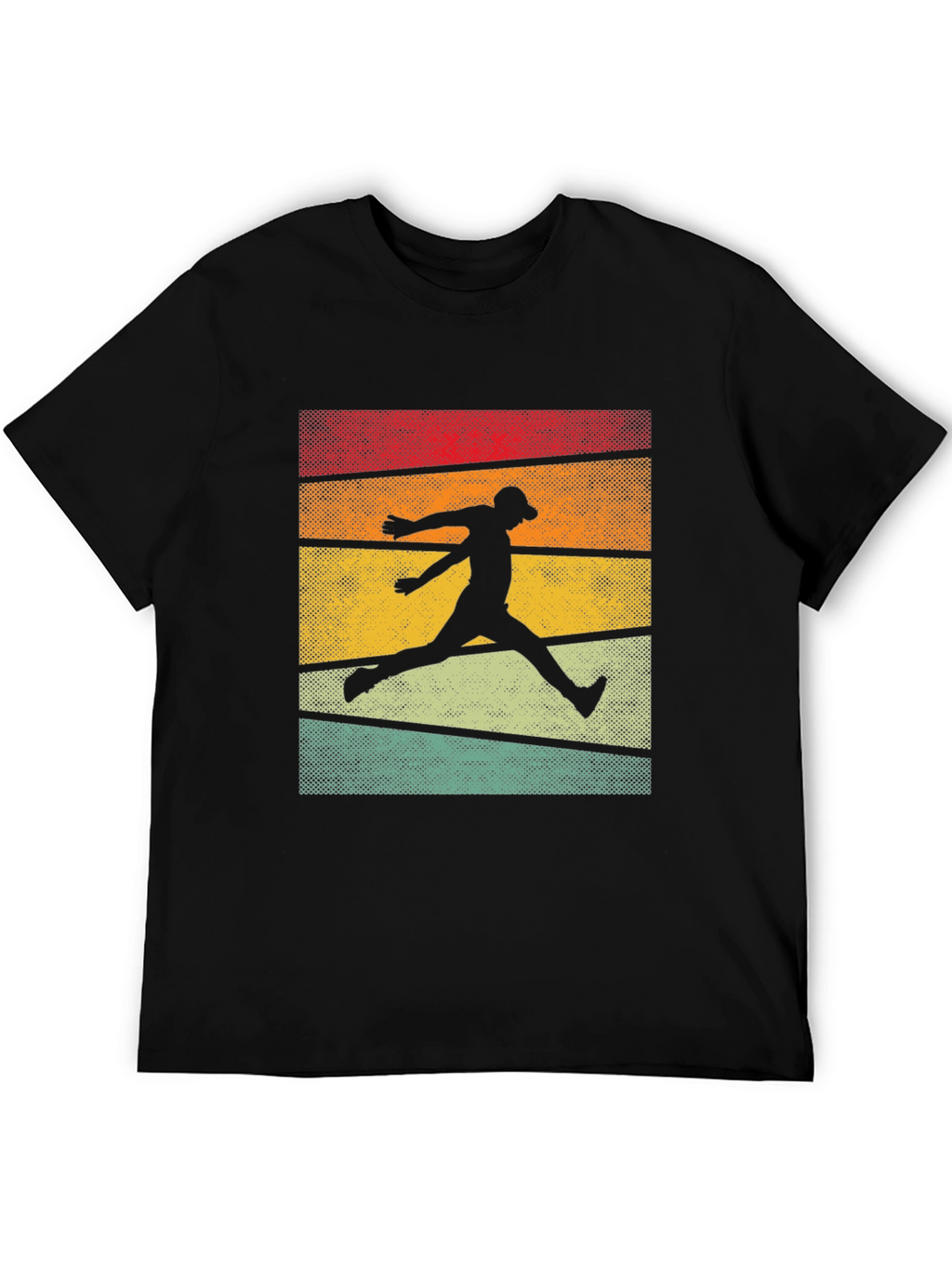 Retro Runner Graphic T-Shirt