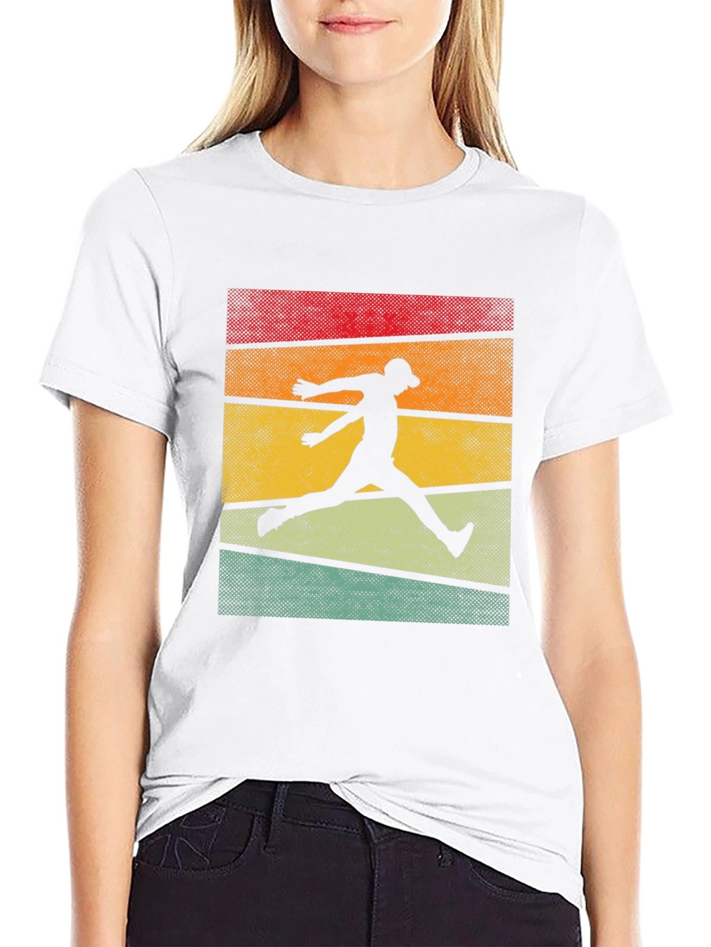 Retro Runner Graphic T-Shirt