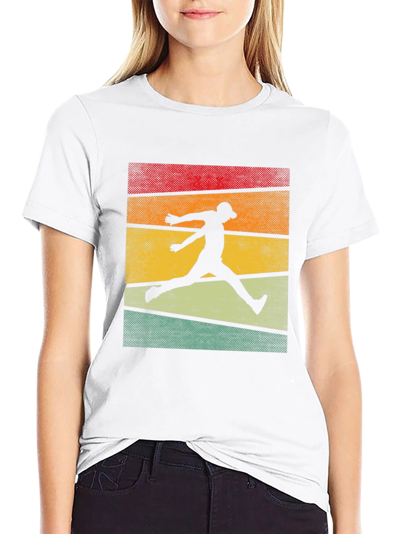 Retro Runner Graphic T-Shirt
