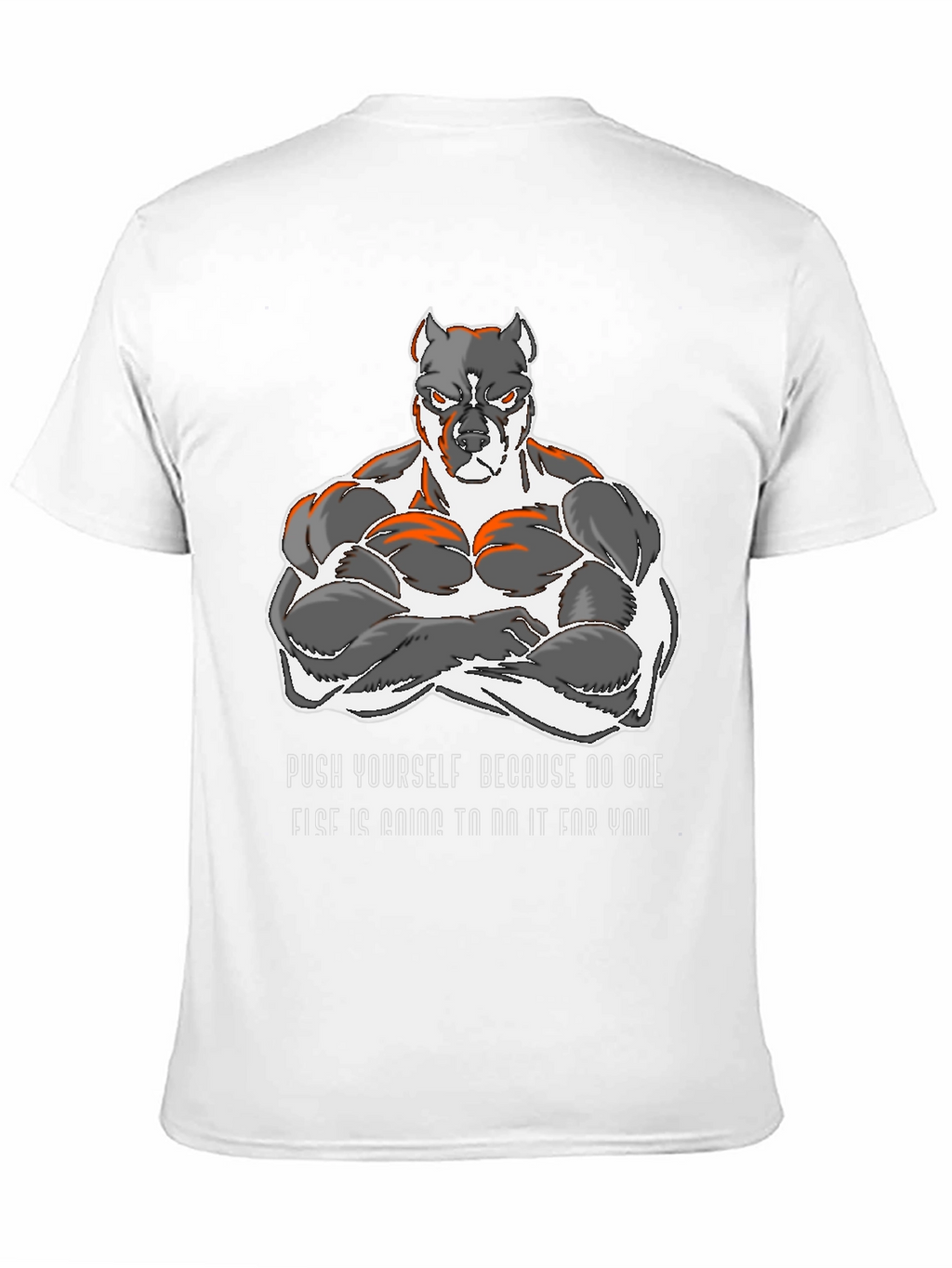 Motivational Pitbull Gym T-Shirt