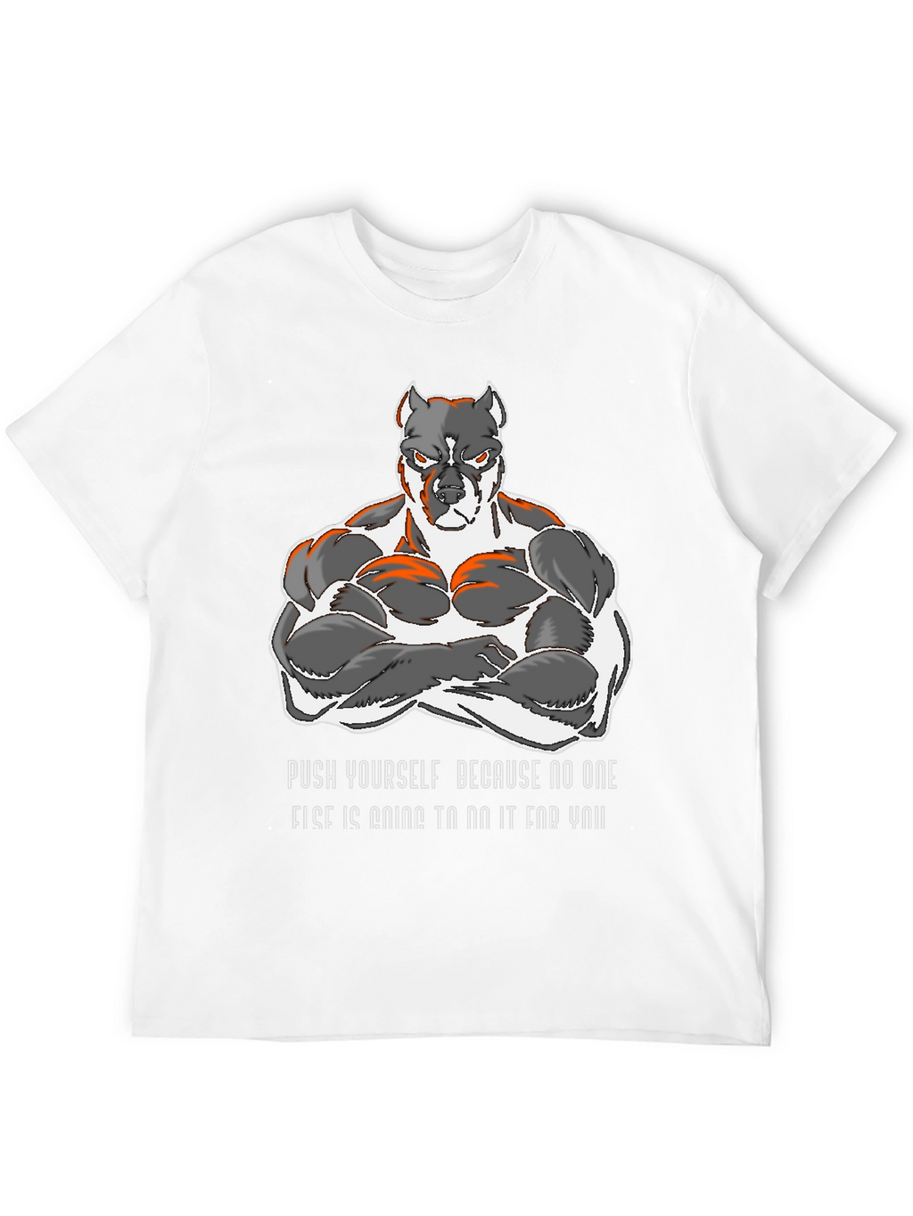 Motivational Pitbull Gym T-Shirt